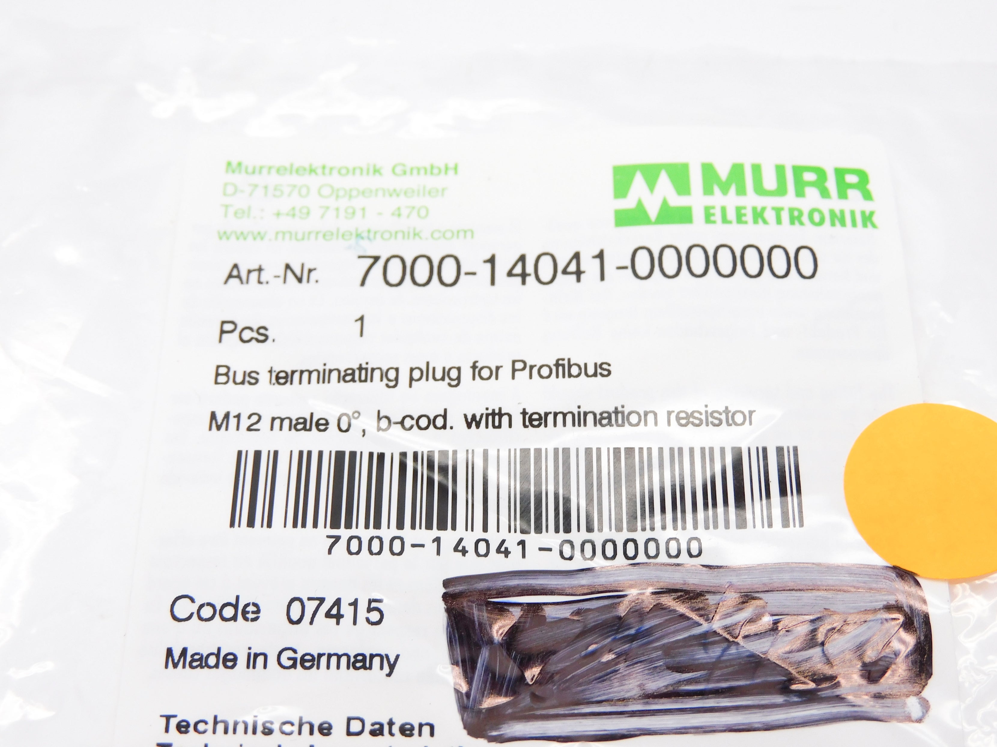 MURR ELEKTRONIK 7000-14041-0000000 NSMP