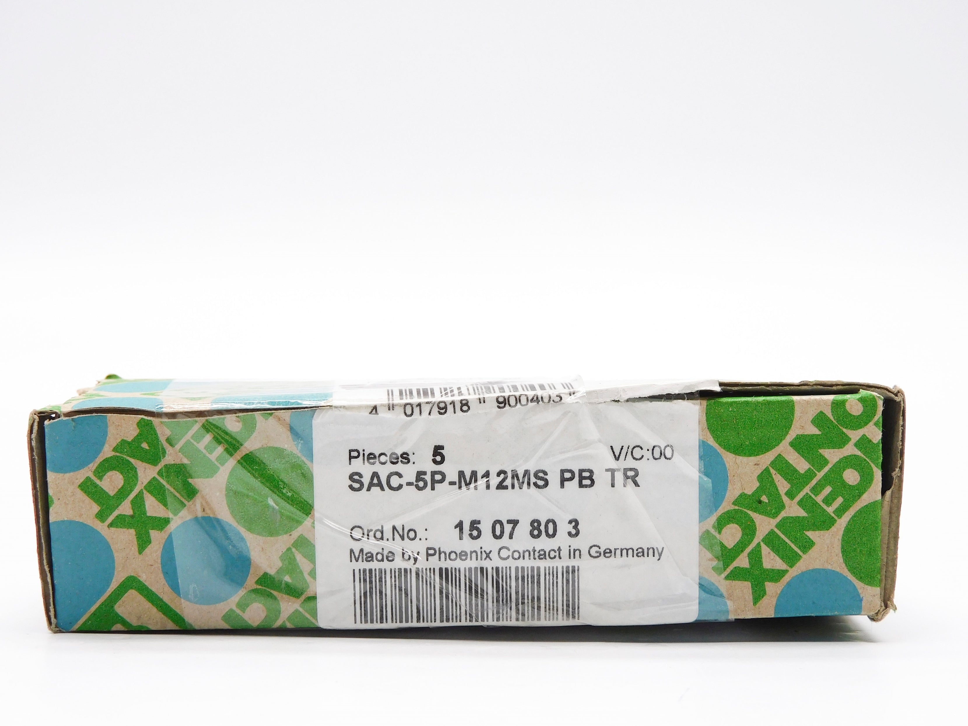 PHOENIX CONTACT SAC-5P-M12MSPBTR (PKG OF 5) NSMP