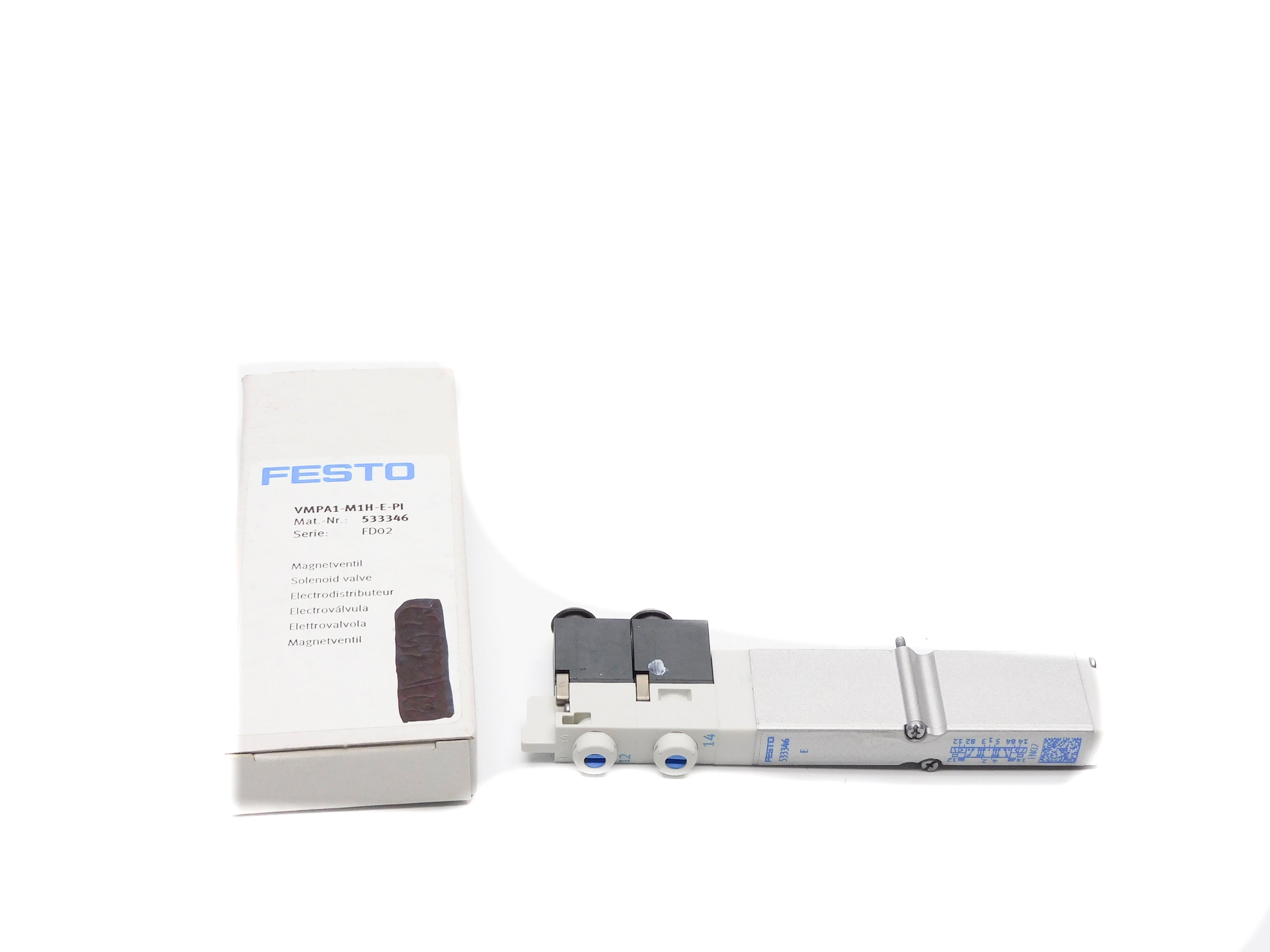FESTO VMPA1-M1H-E-PI 533346 SER. FD02 15VDC NSMP