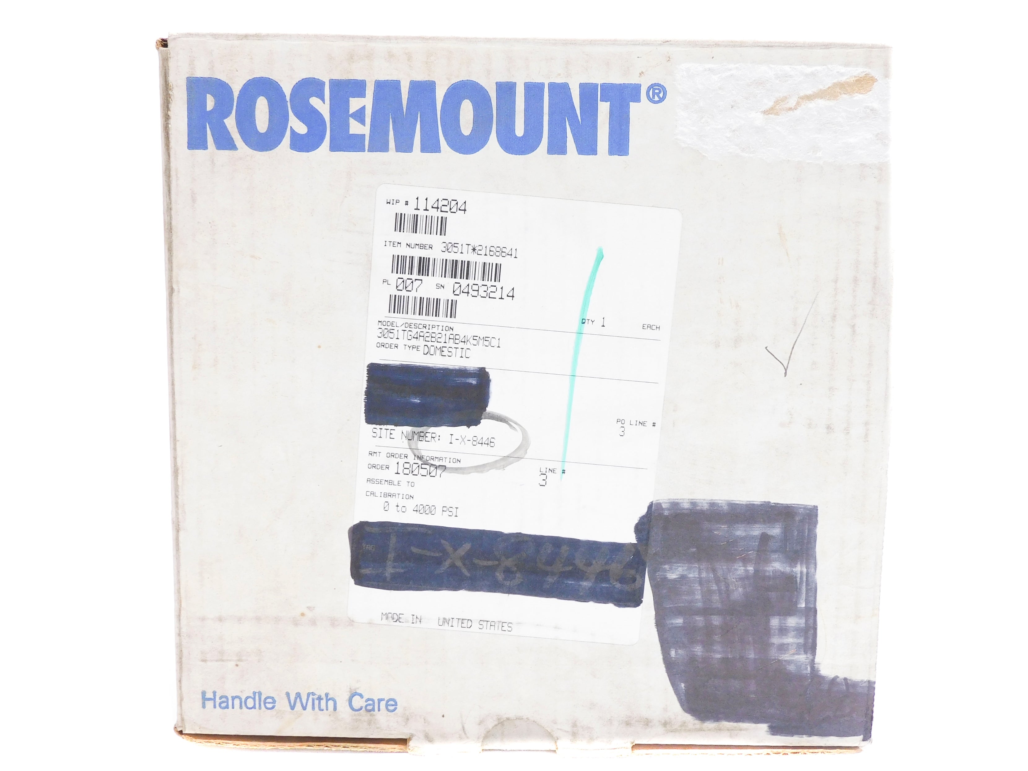 ROSEMOUNT 3051TG4A2B21AB4K5M5C1 NSMP