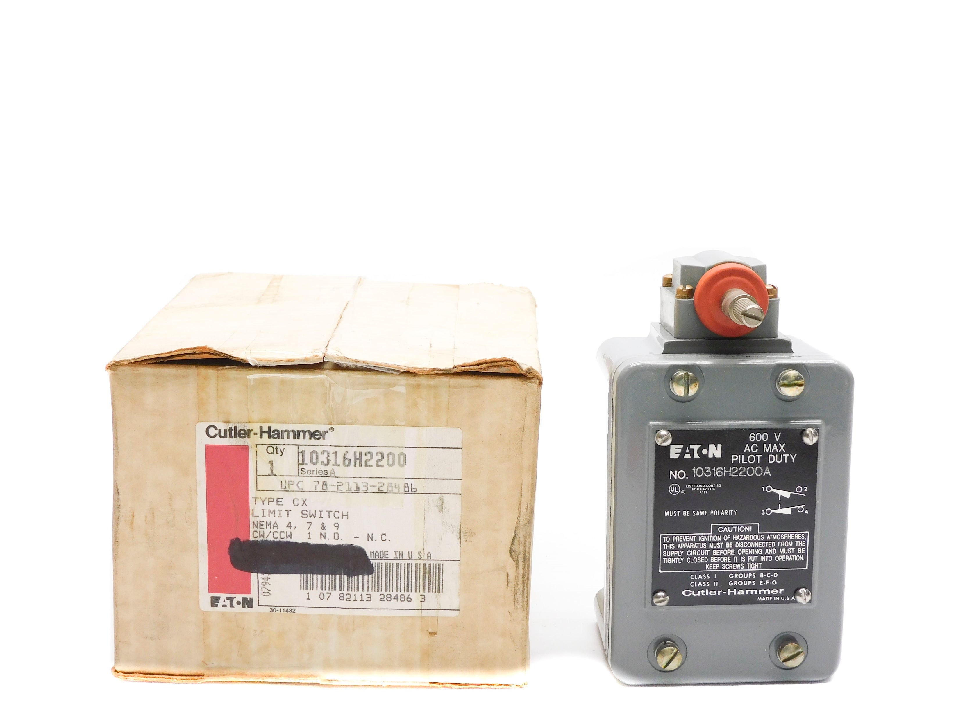 CUTLER HAMMER 10316H2200 SER. A NSMP