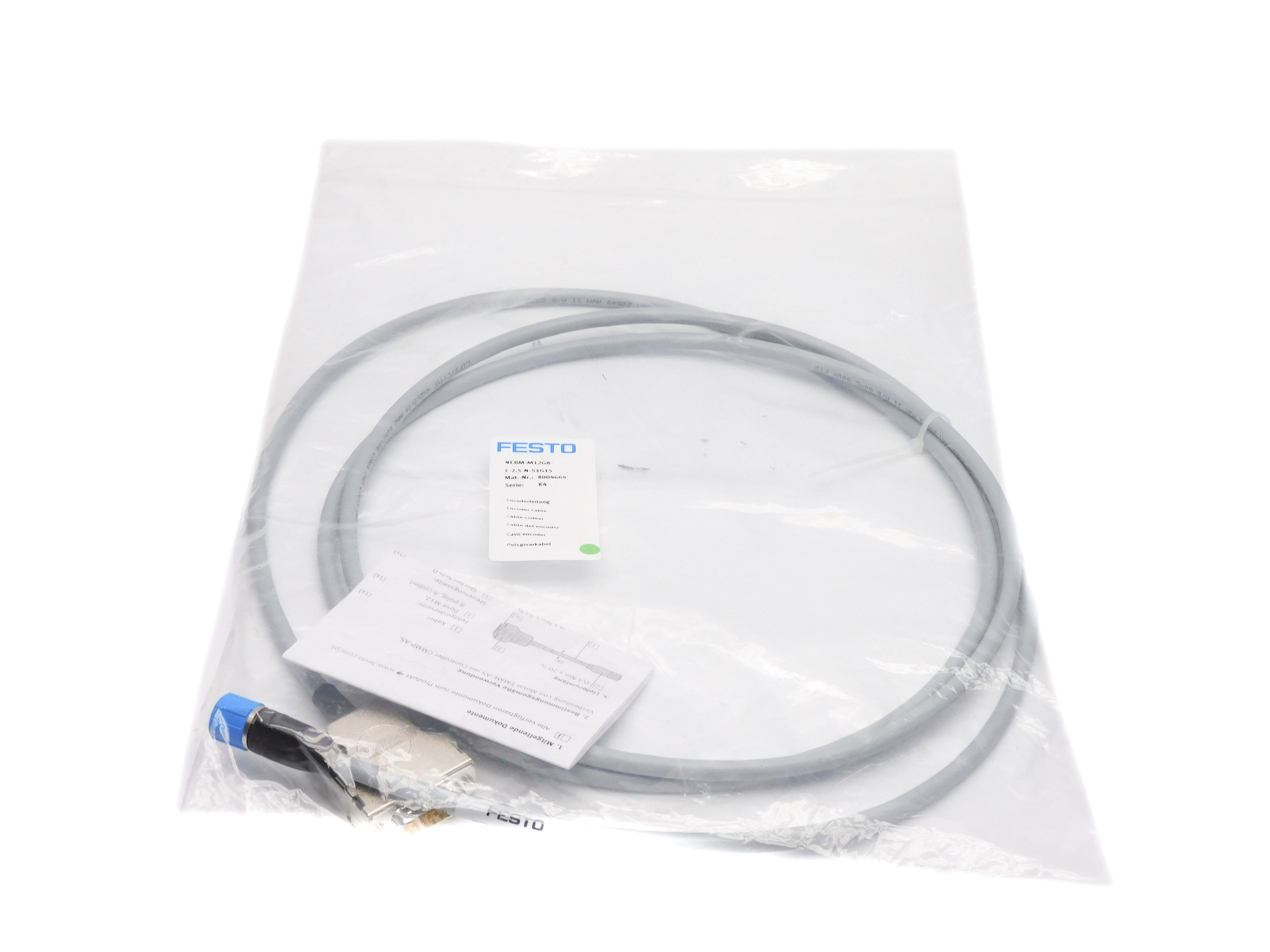 FESTO NEBM-M12G8-E-2.5-N-S1G15 NSMP