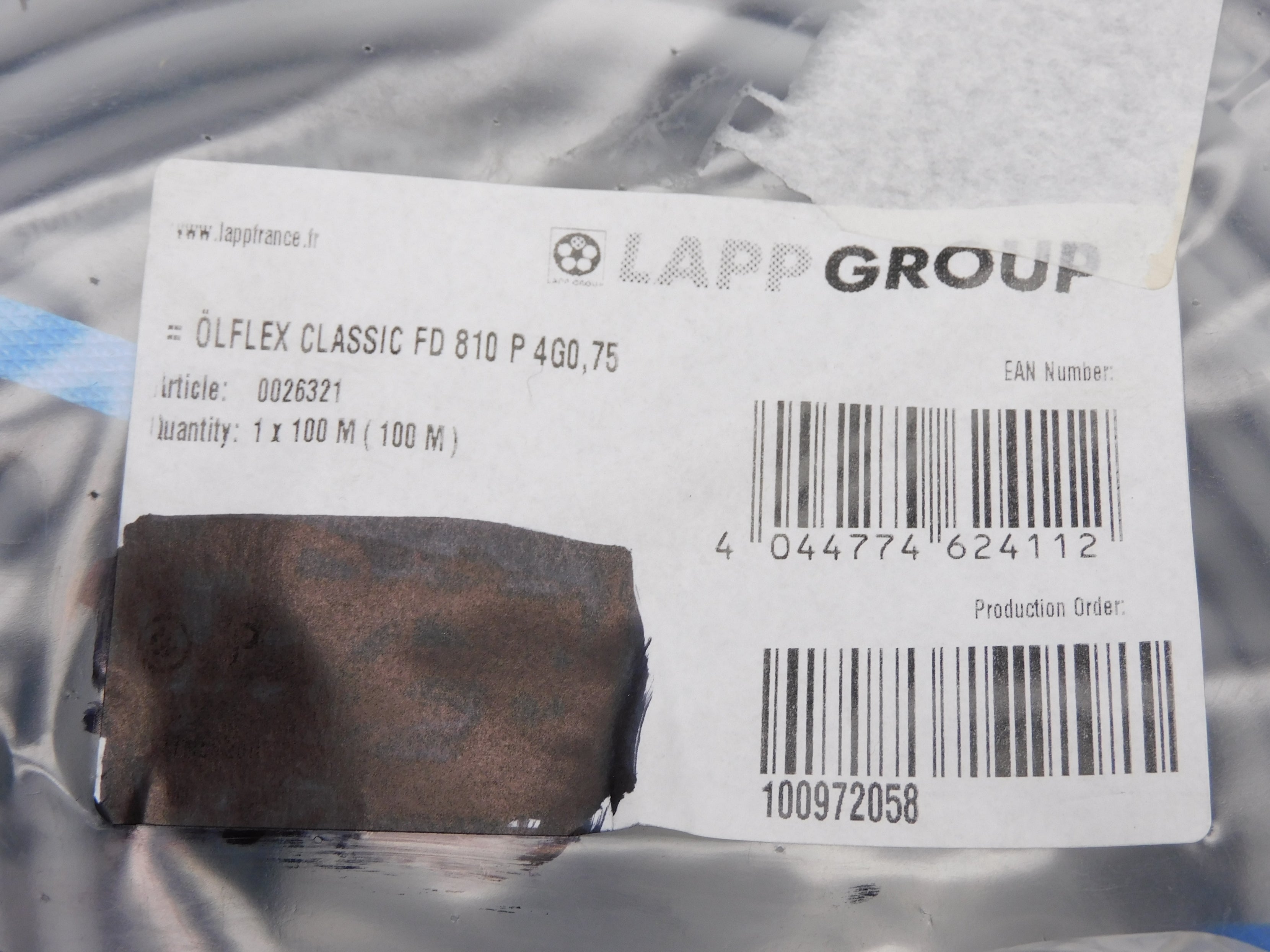 LAPP FD810P4G0,75 0026321 NSMP