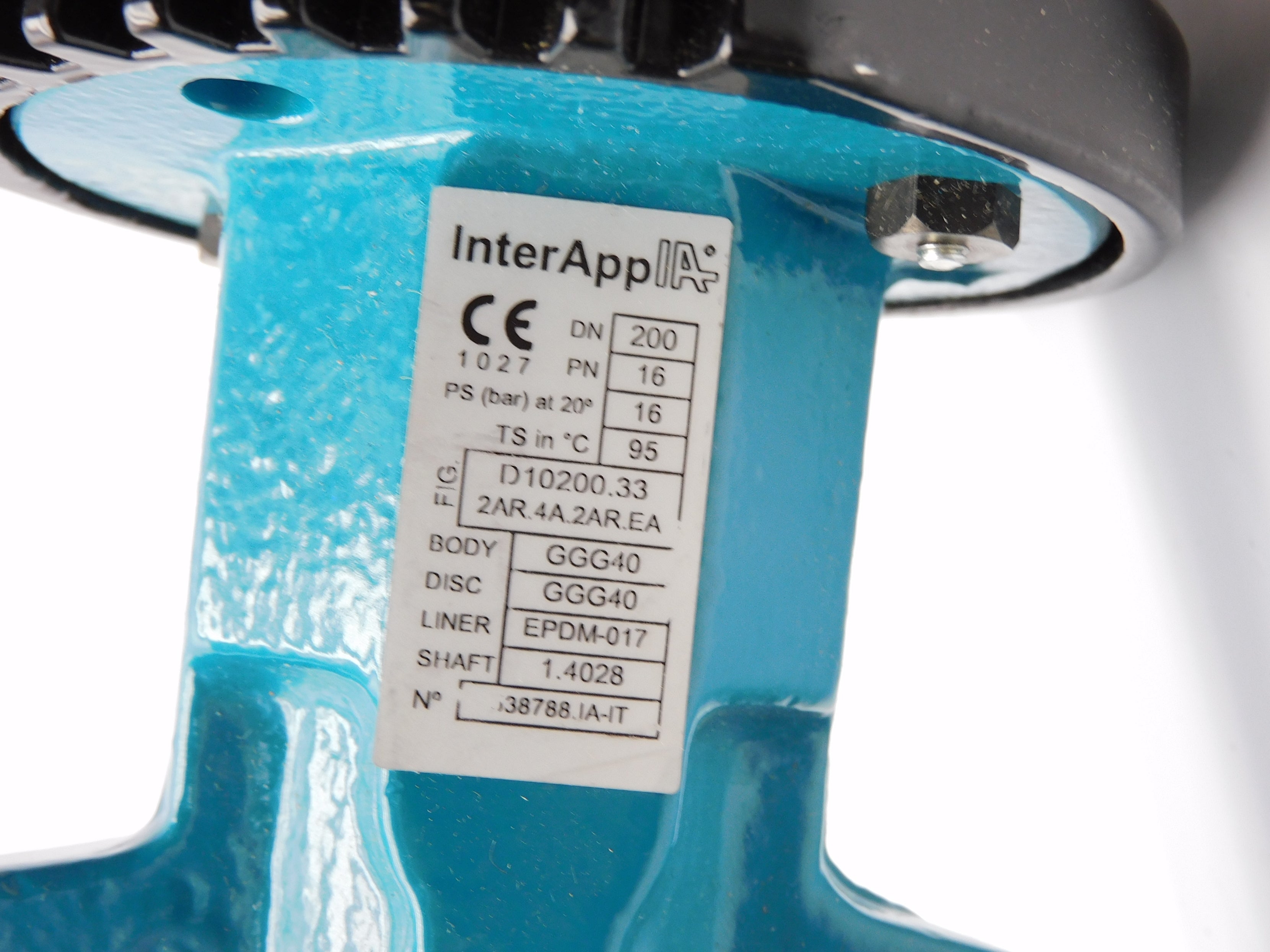 GEMU D10200332AR4A2AREA+HLA340 88310543 10-1/2" NSNP