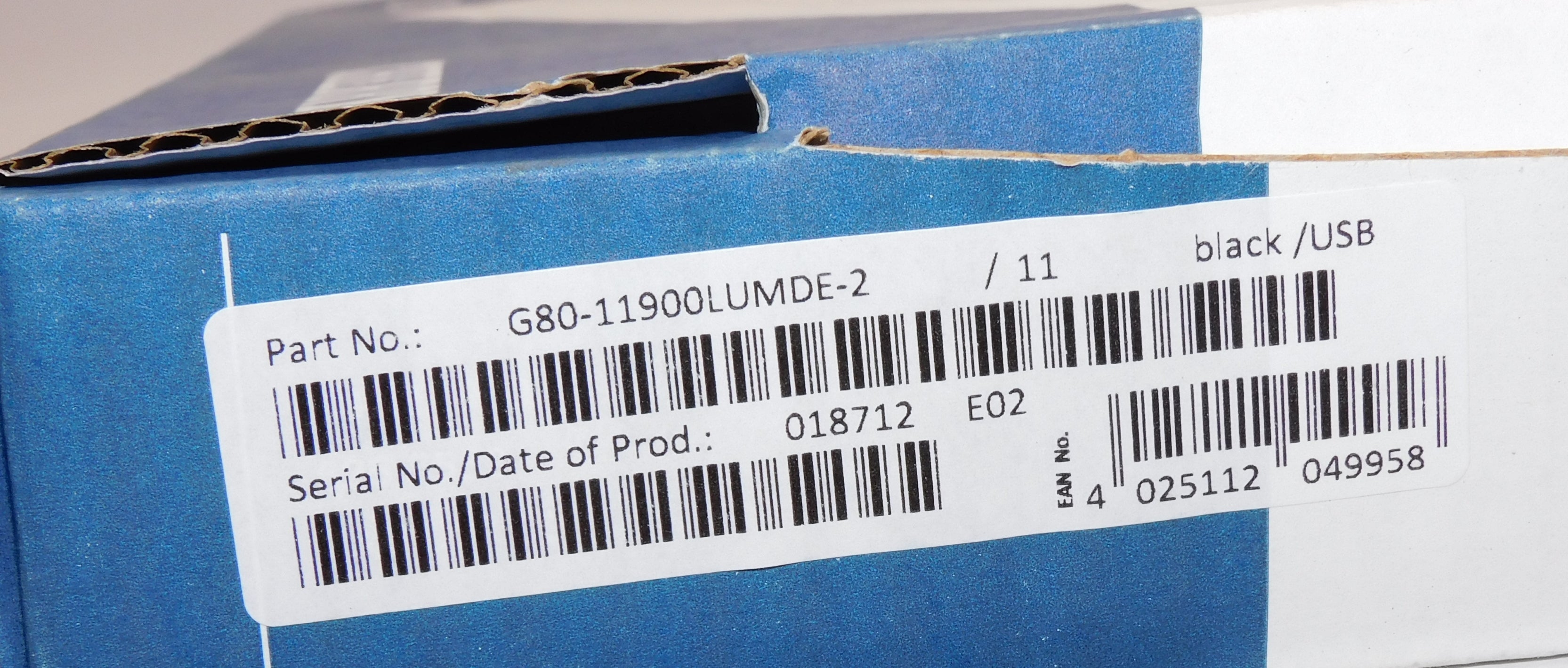 CHERRY G80-11900LUMDE-2 NSMP