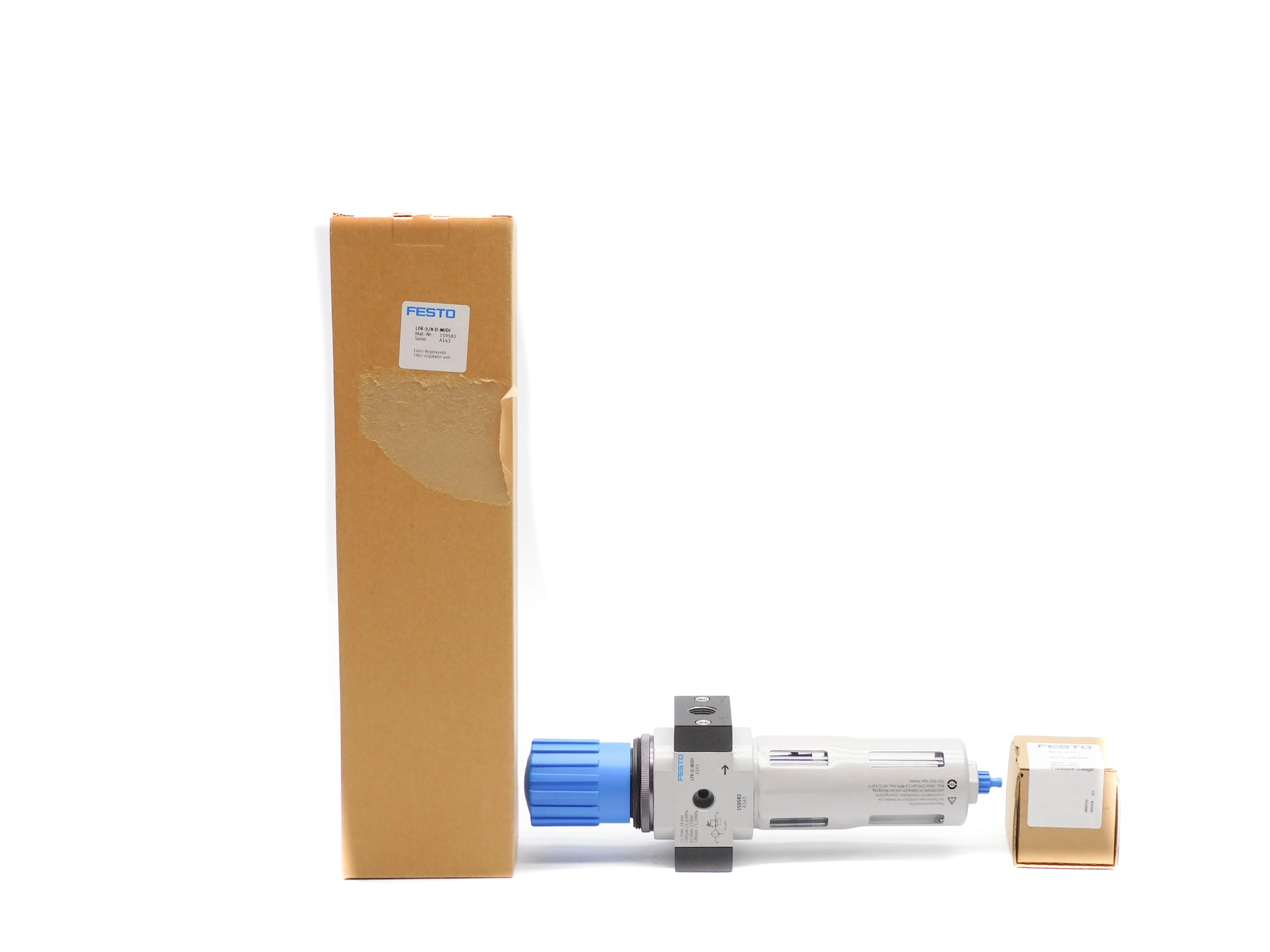 FESTO LFR-3/8-D-MIDI 159582 SER. A143 180/240PSI NSMP