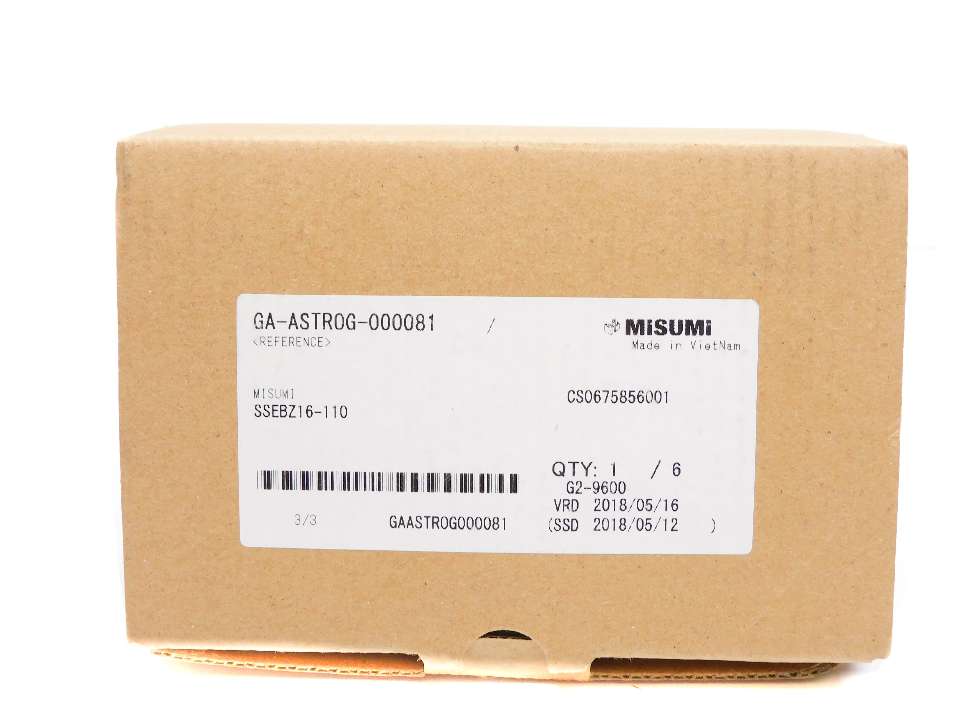 MISUMI SSEBZ16-110 NSMP