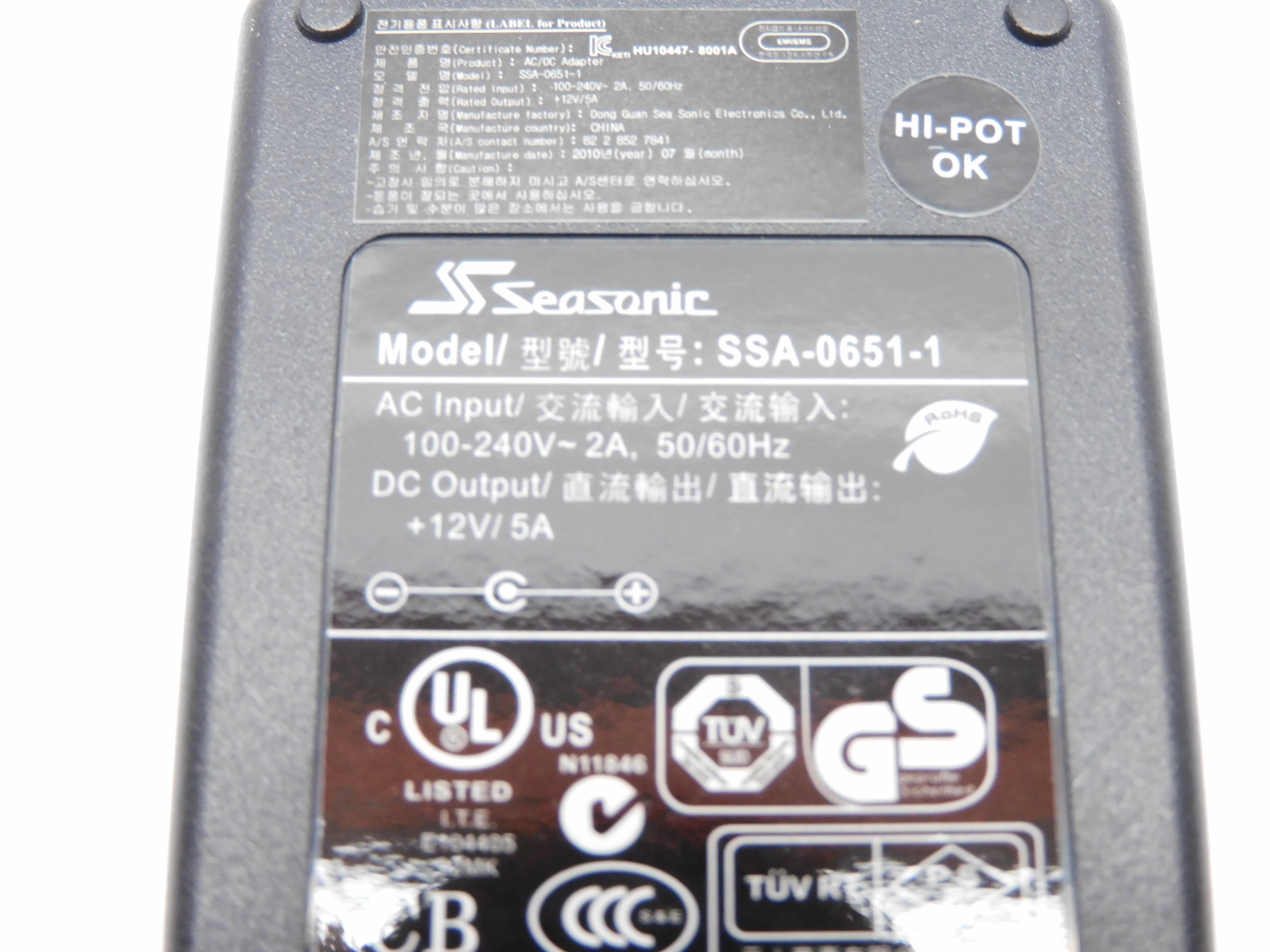 SEASONIC SSA-0651-1 NSNP