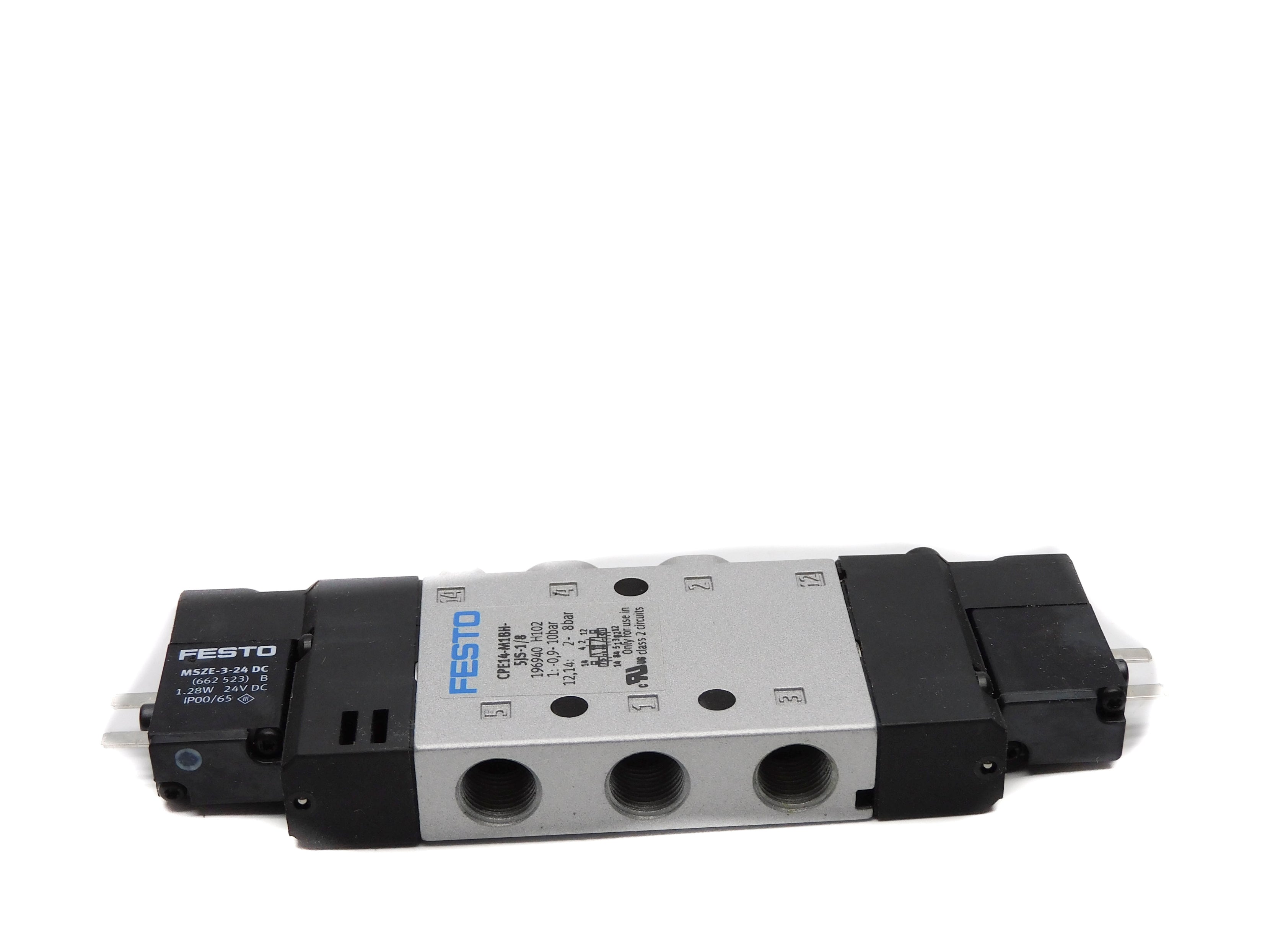 FESTO CPE14-M1BH-5JS-1/8 196940 SER. H102 24VDC NSMP