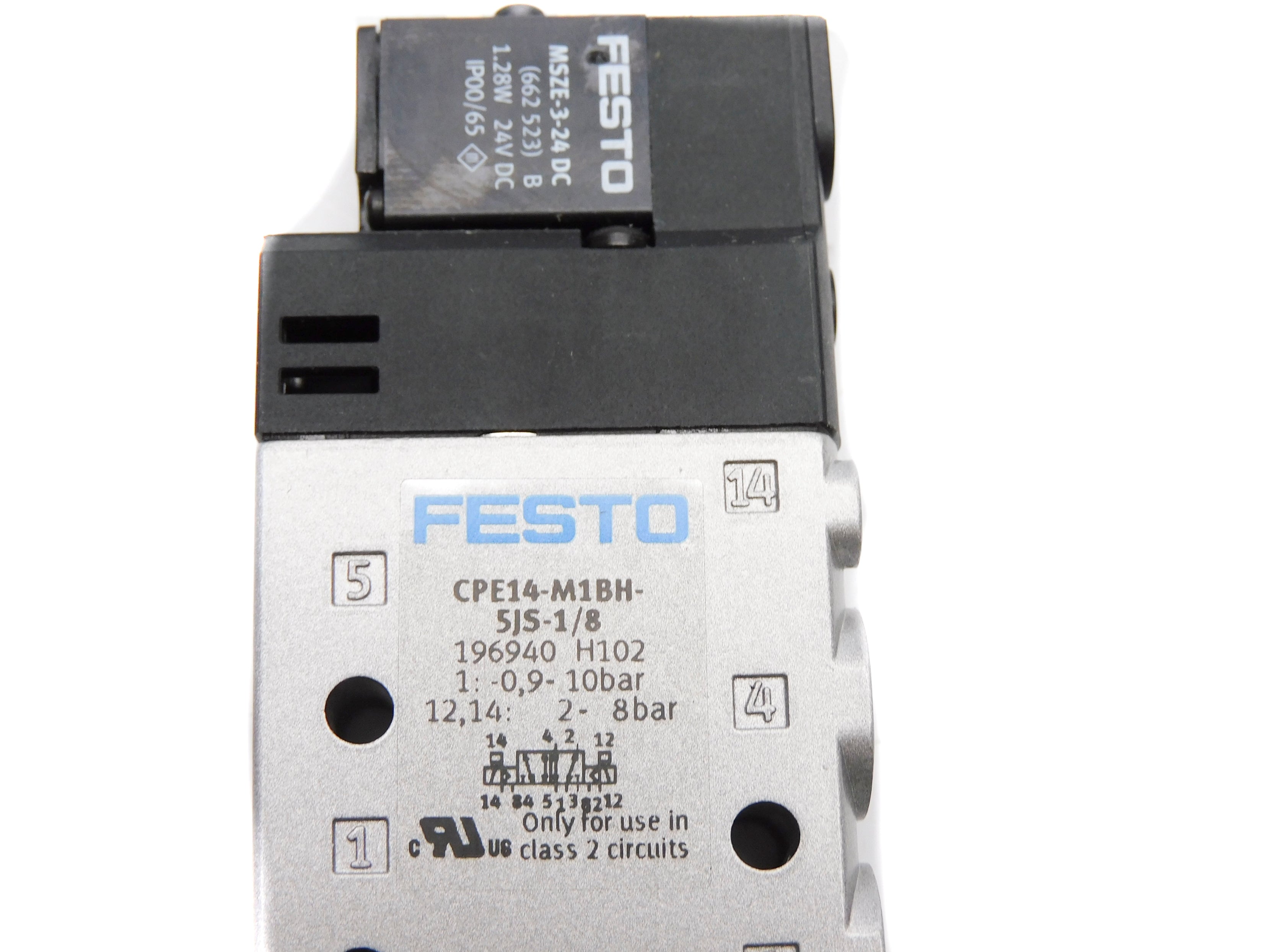 FESTO CPE14-M1BH-5JS-1/8 196940 SER. H102 24VDC NSMP