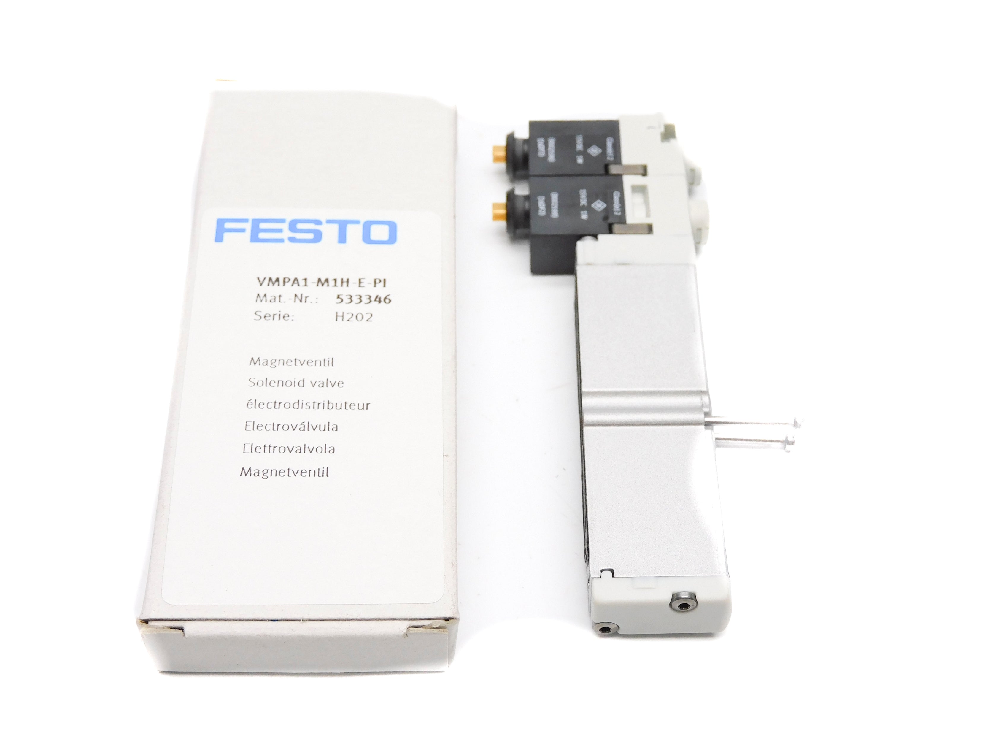 FESTO VMPA1-M1H-E-PI 533346 SER. H202 15VDC NSMP