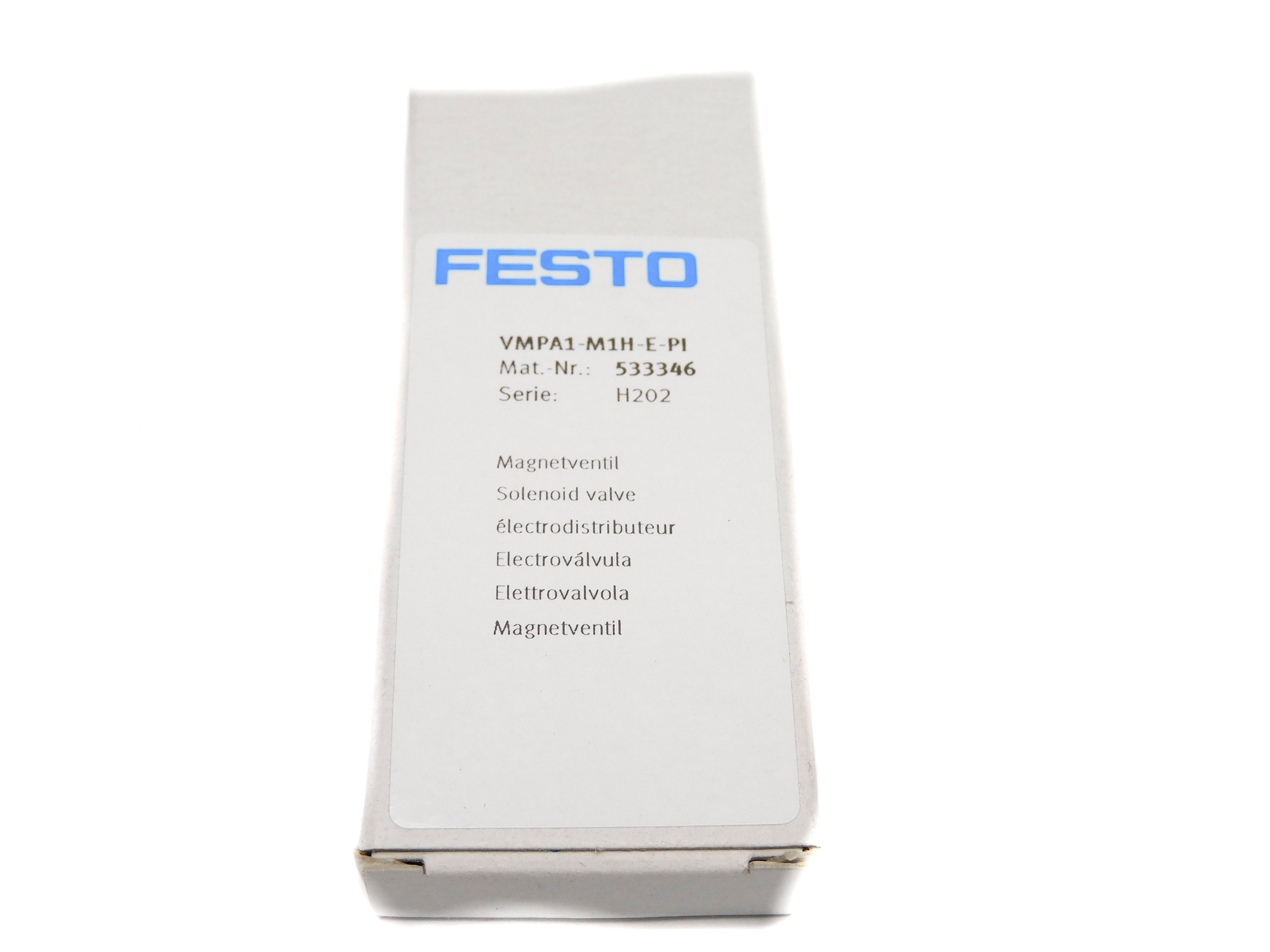 FESTO VMPA1-M1H-E-PI 533346 SER. H202 15VDC NSMP