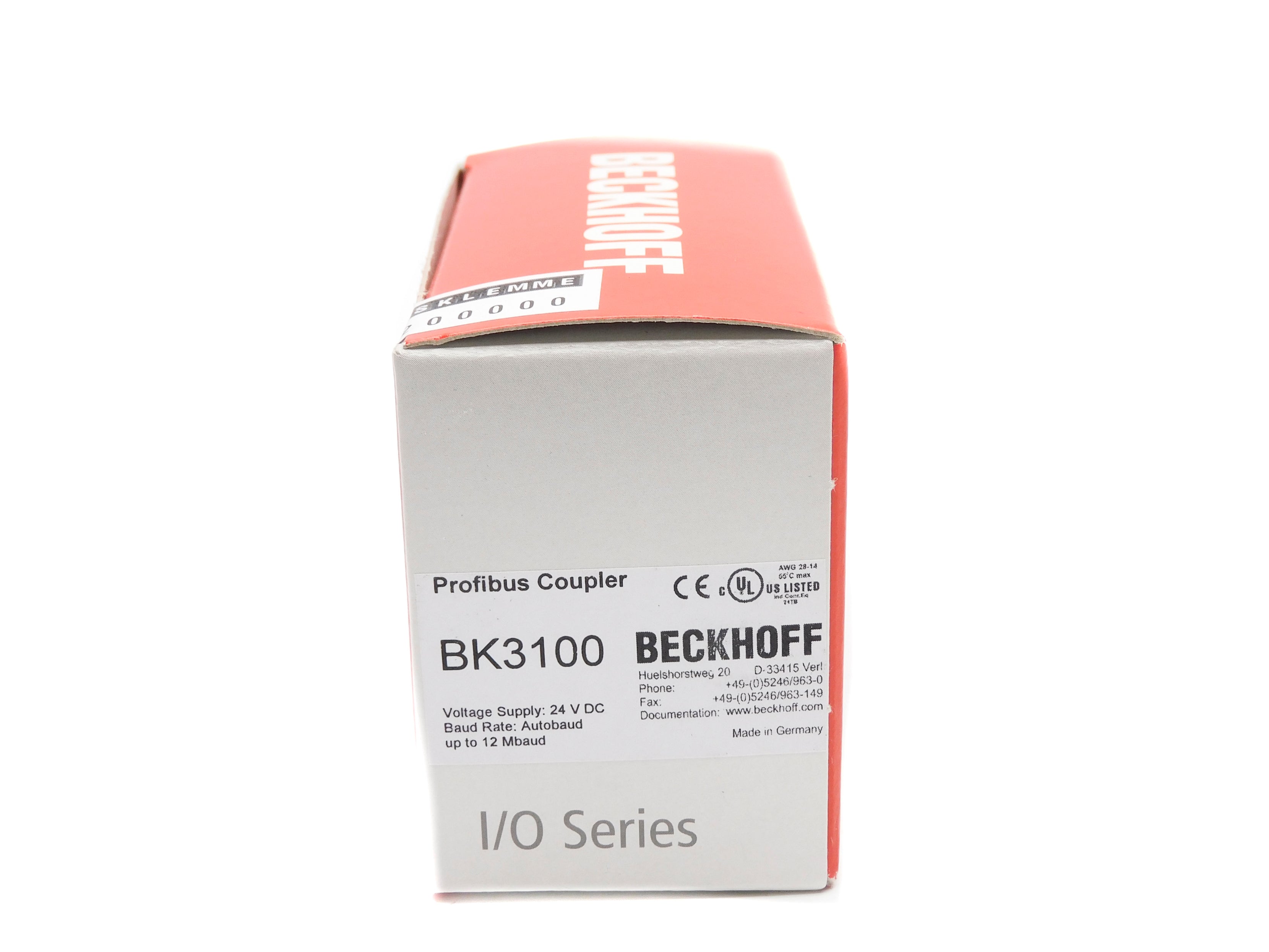 BECKHOFF BK3100 NSFS