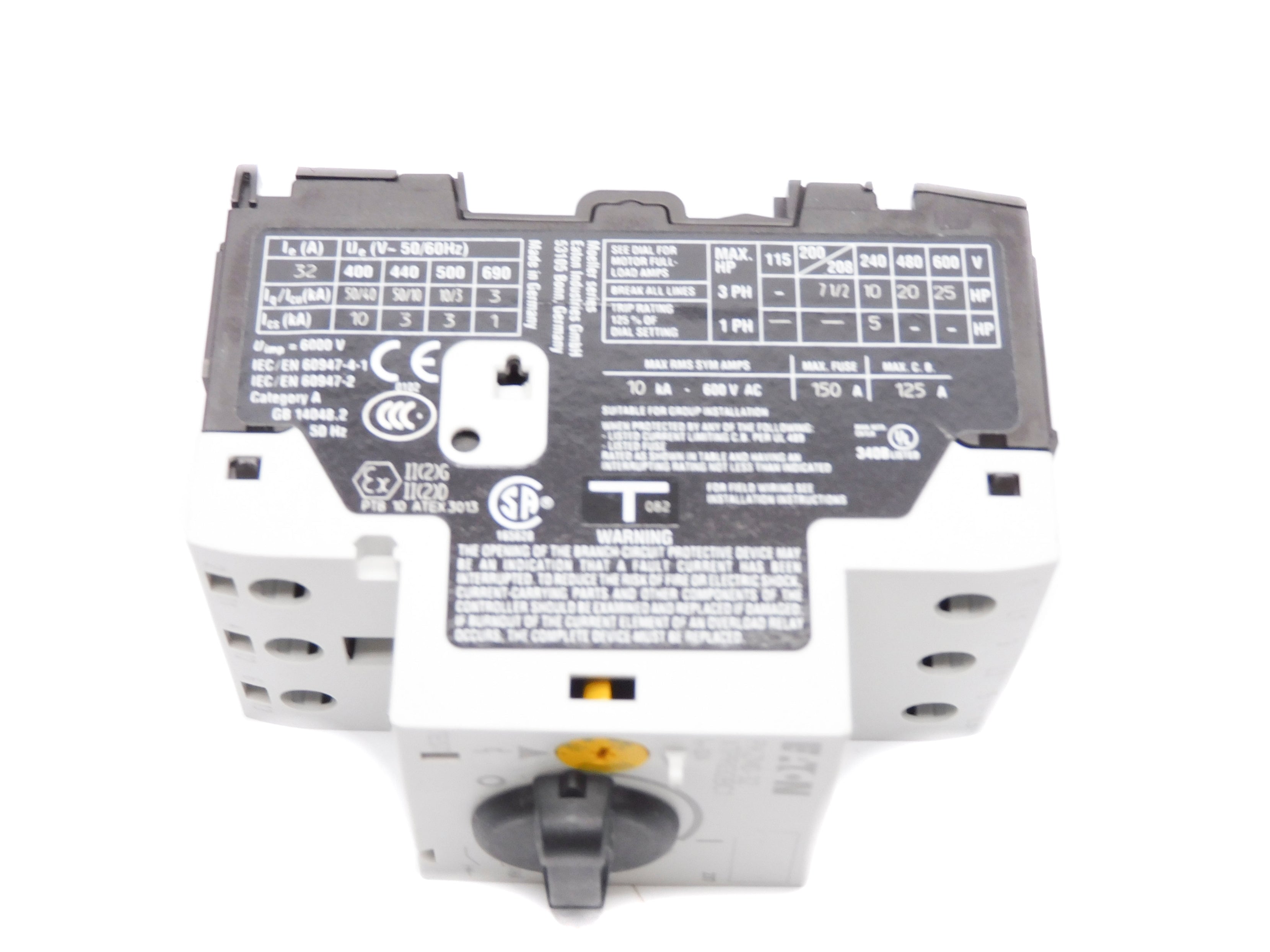 EATON XTPR032BC1NL PKZM0-32 25-32A 690V NSMP