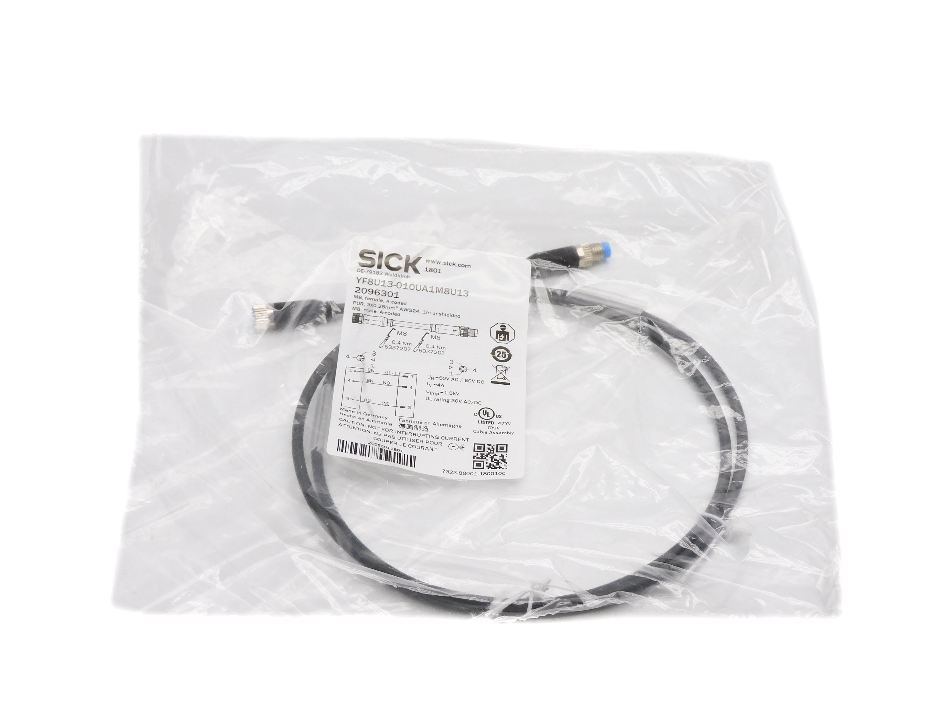 SICK YF8U13-010UA1M8U13 2096301 NSMP