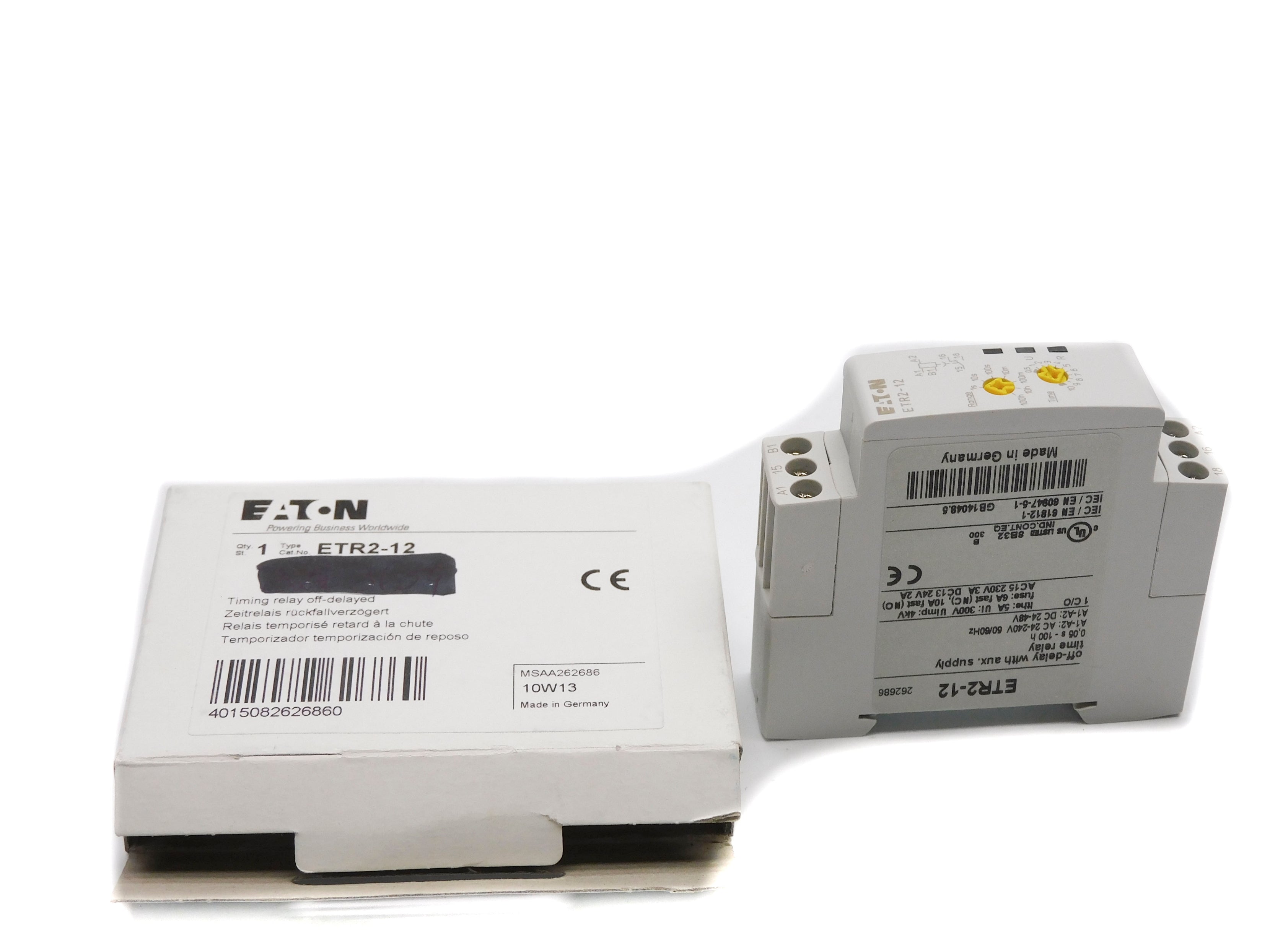 EATON ETR2-12 0.05S-100H 24-48VDC NSMP