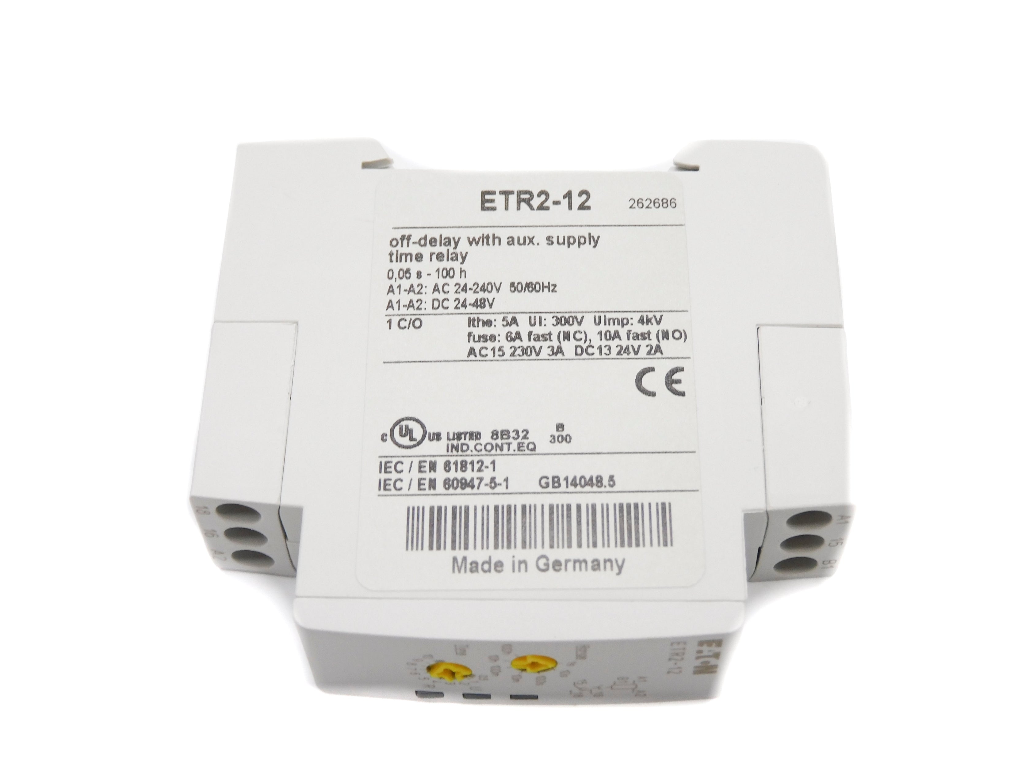 EATON ETR2-12 0.05S-100H 24-48VDC NSMP