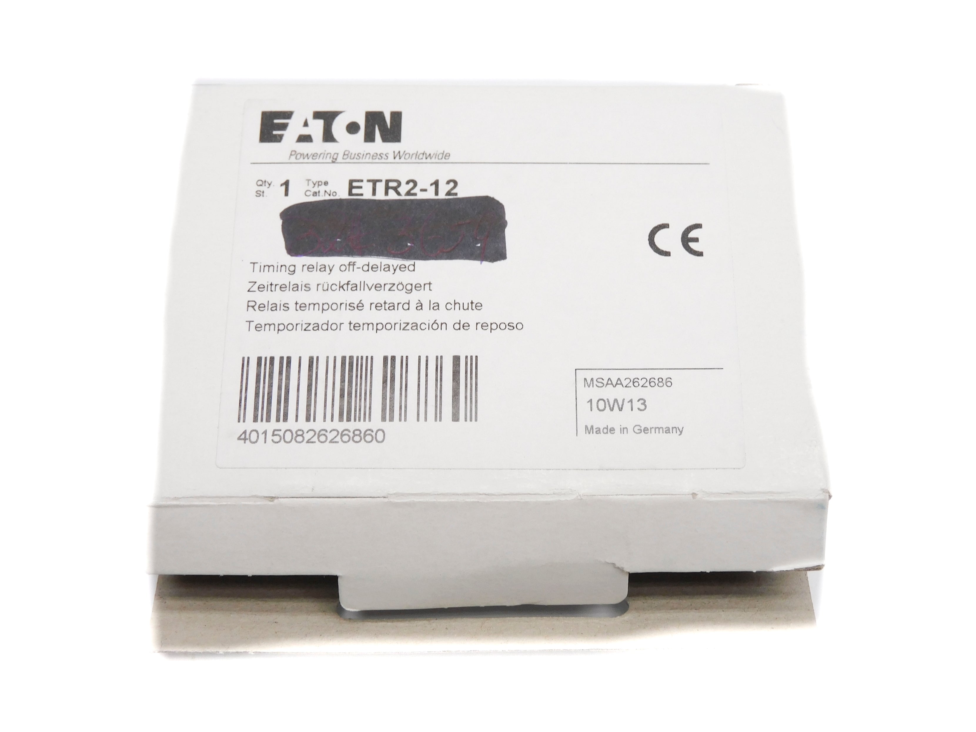 EATON ETR2-12 0.05S-100H 24-48VDC NSMP