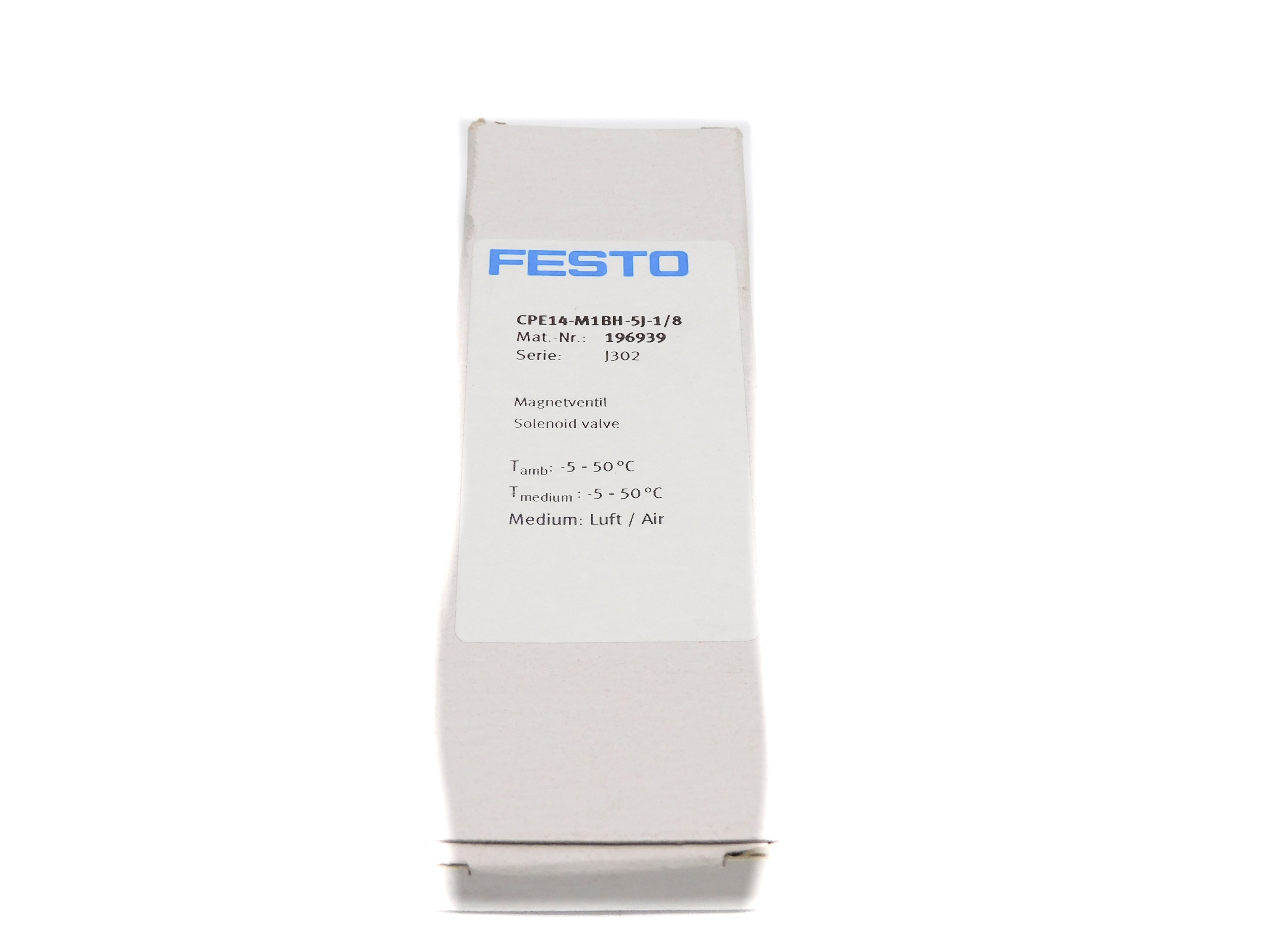 FESTO CPE14-M1BH-5J-1/8 196939 24VDC NSMP