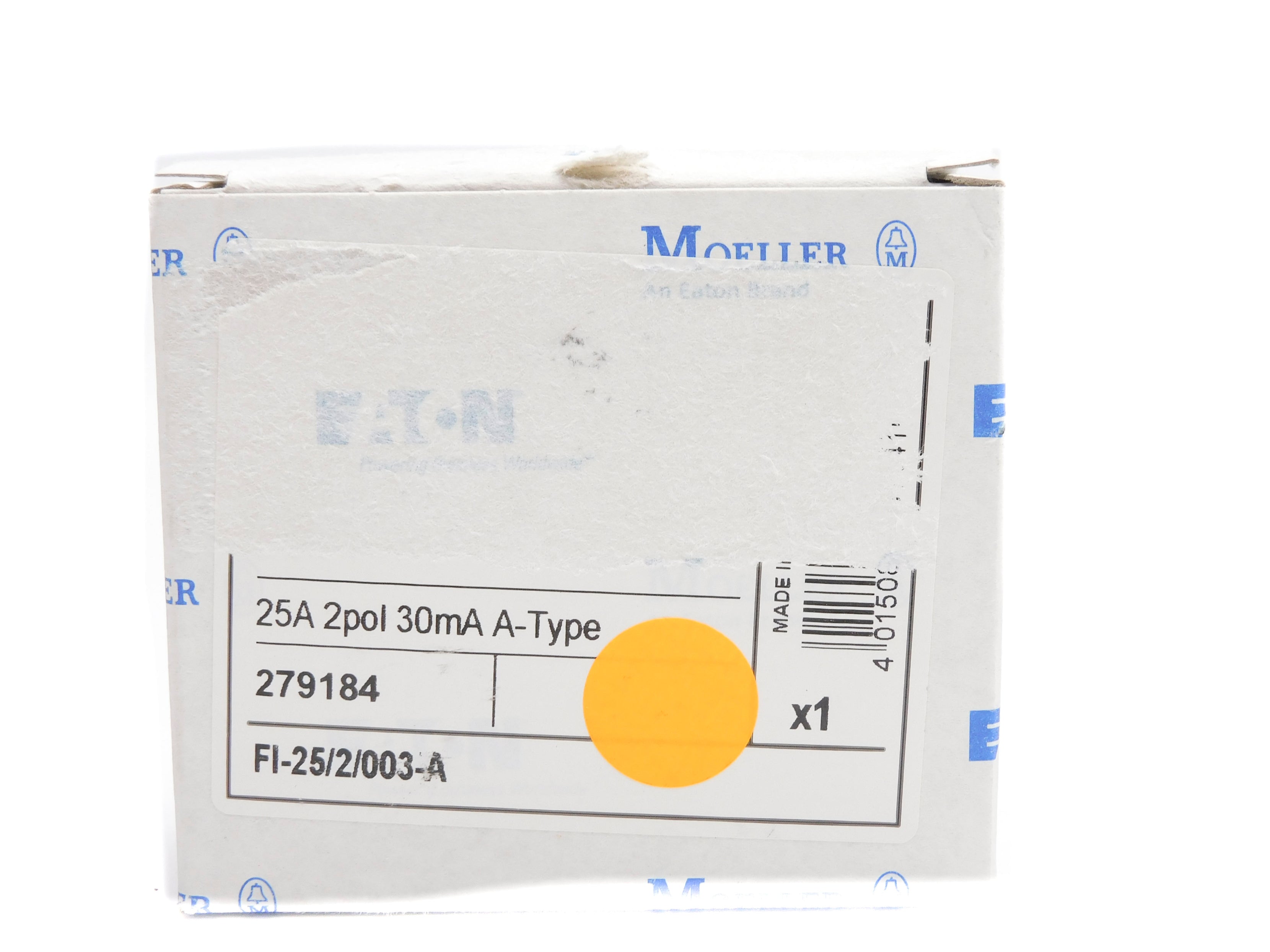 KLOCKNER MOELLER FI-25/2/003-A 279184 25A 230/240V NSMP