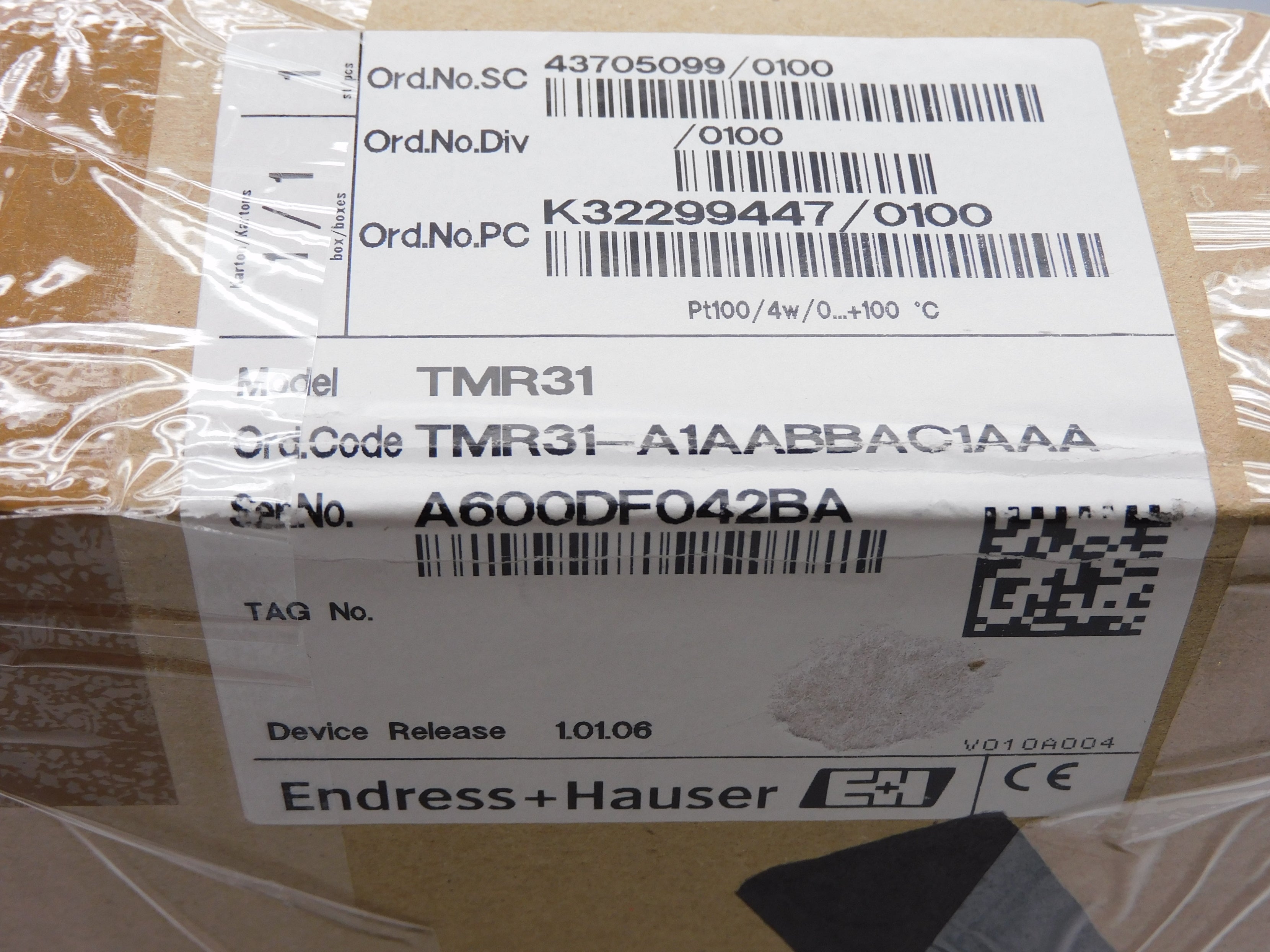 ENDRESS+HAUSER TMR31-A1AABBAC1AAA NSMP