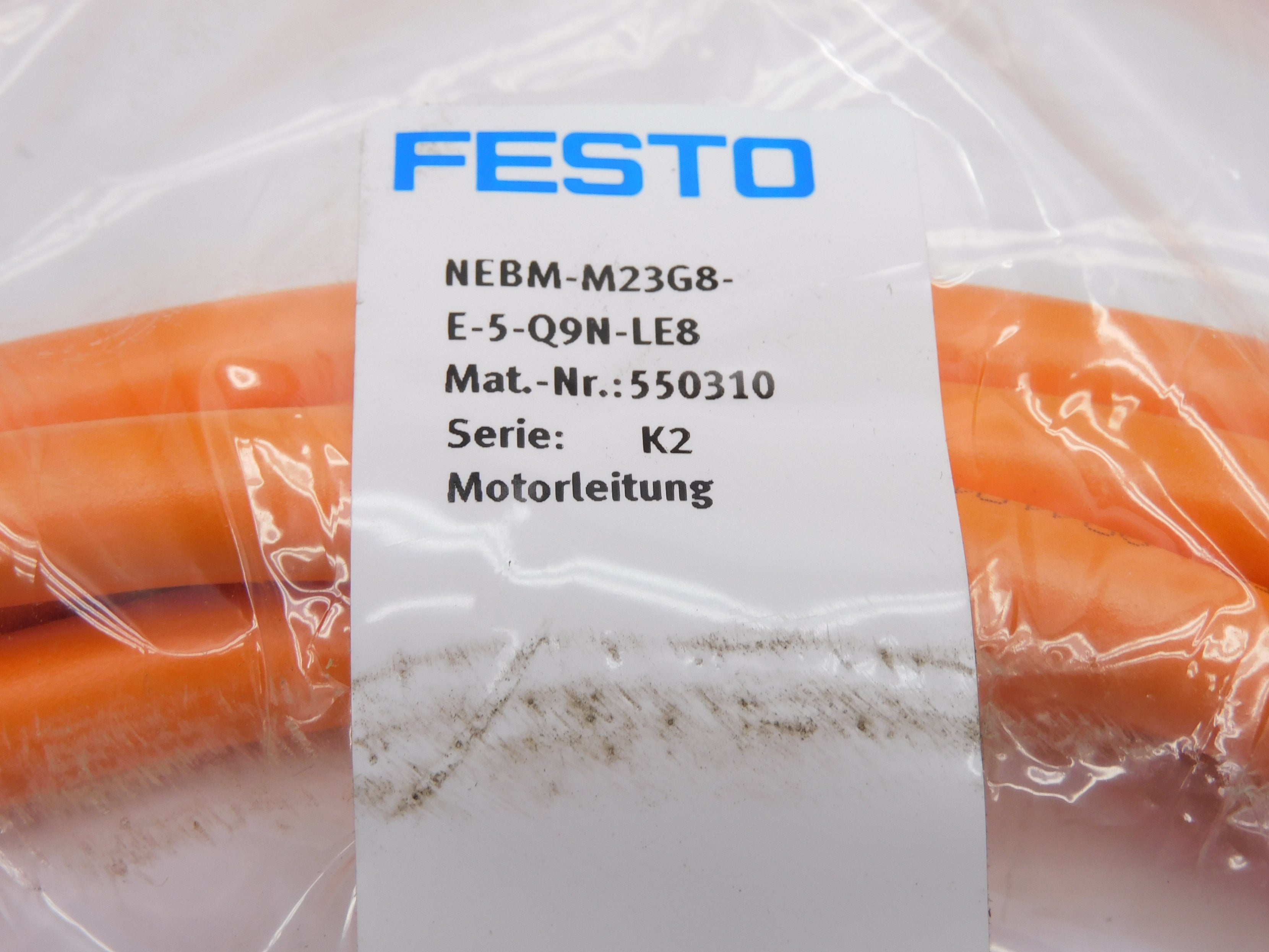 FESTO NEBM-M23G8-E-5-Q9N-LE8 550310 NSMP