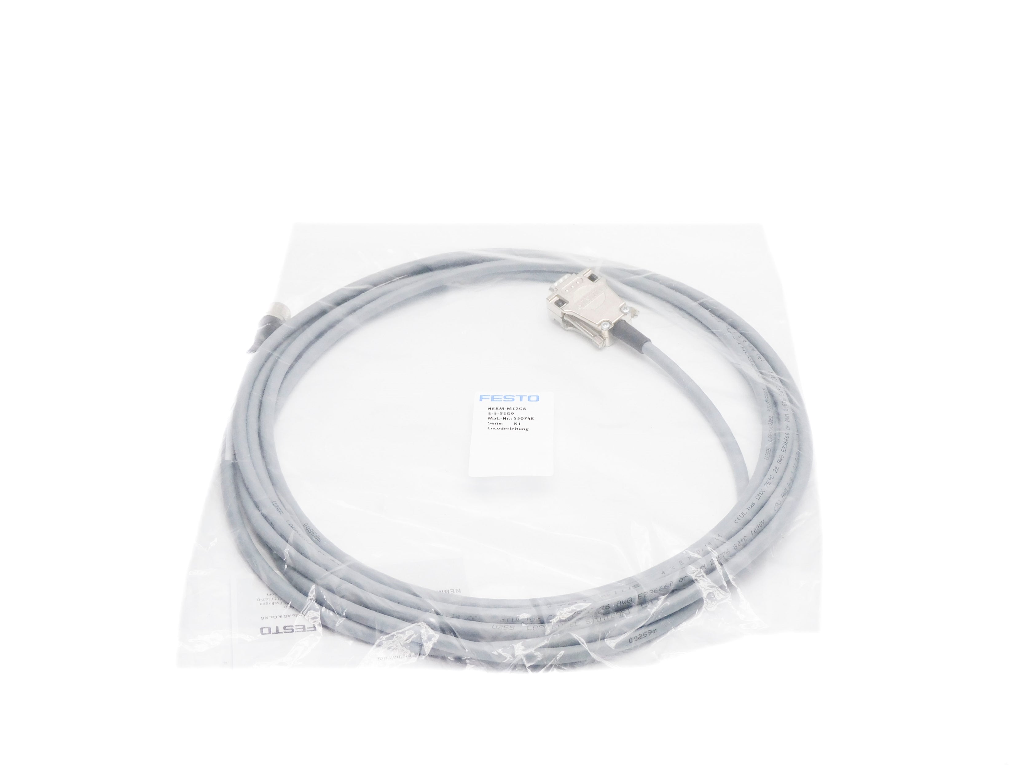 FESTO NEBM-M12G8-E-5-S1G9 550748 SER. K1 NSMP