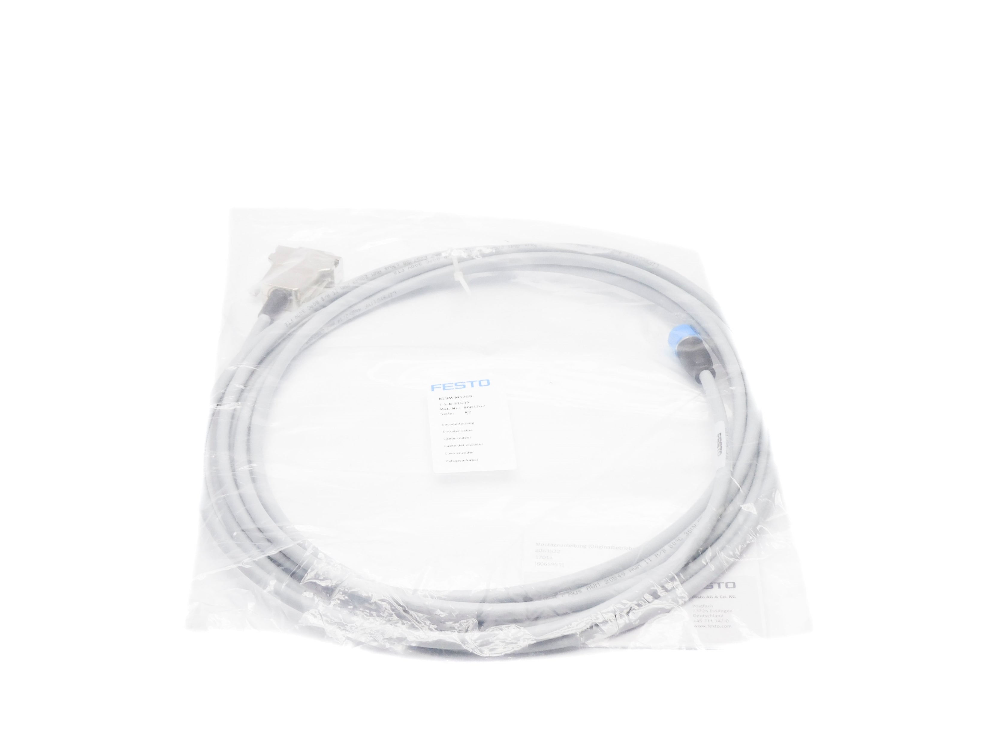 FESTO NEBM-M12G8-E-5-N-S1G15 8003762 NSMP