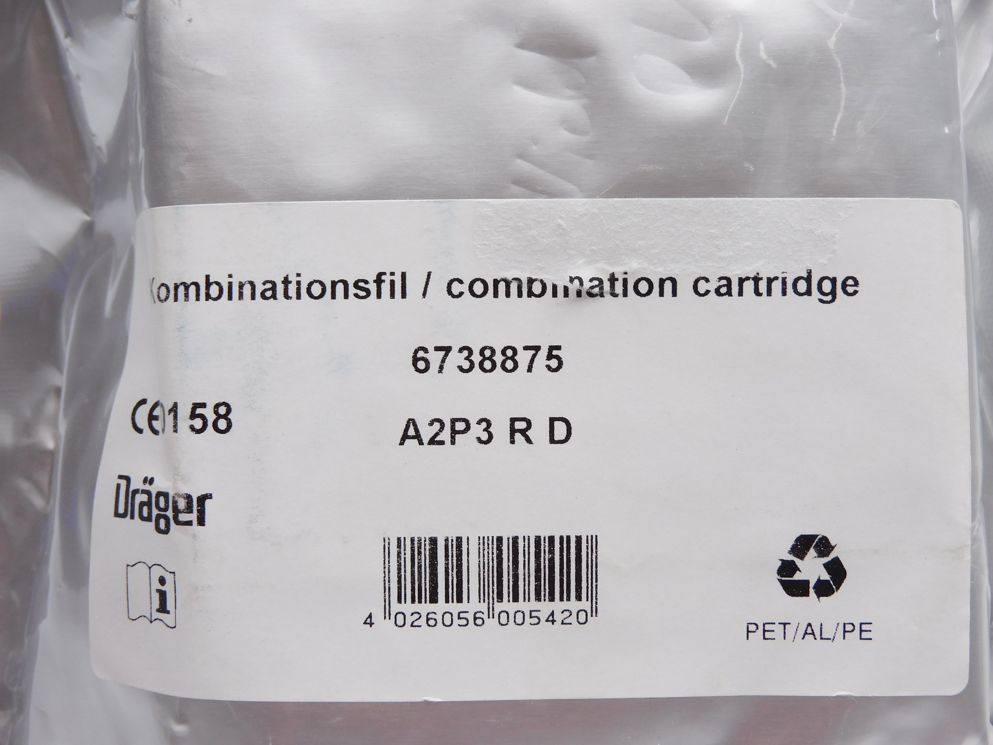 DRAGER A2P3RD 6738875 NSMP