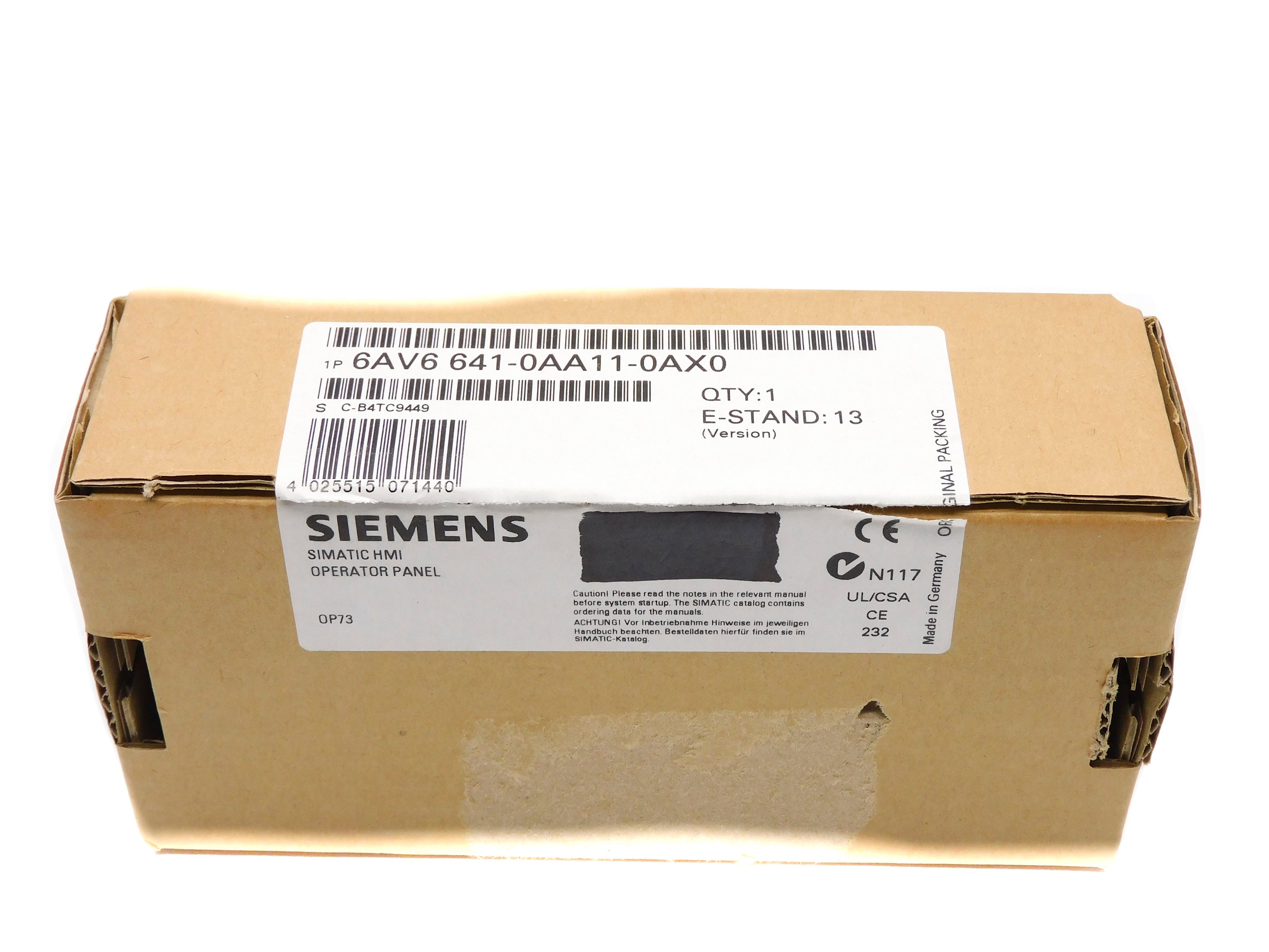 SIEMENS 6AV6641-0AA11-0AX0 NSMP