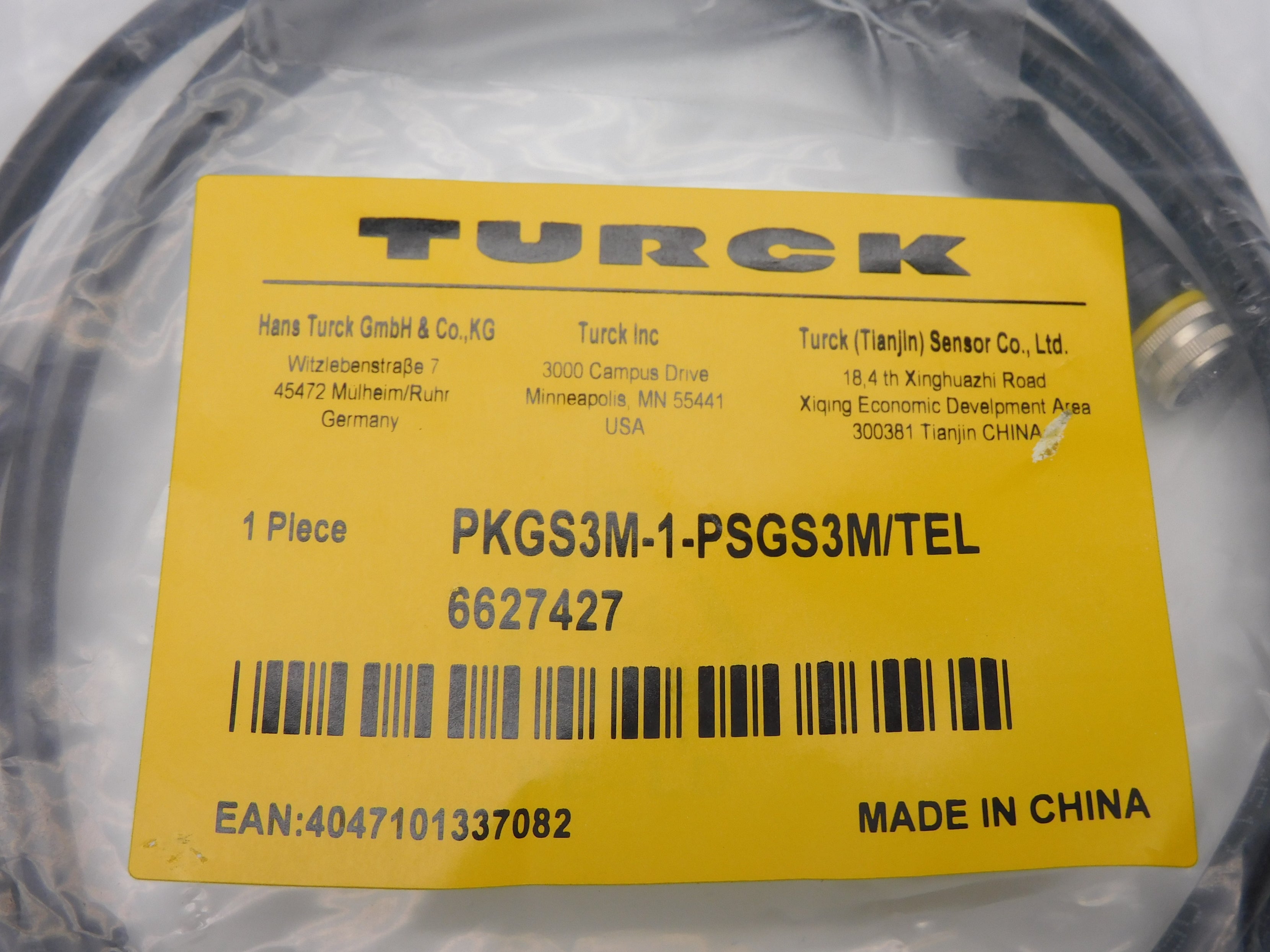 TURCK PKGS3M-1-PSGS3M/TEL 6627427 NSMP