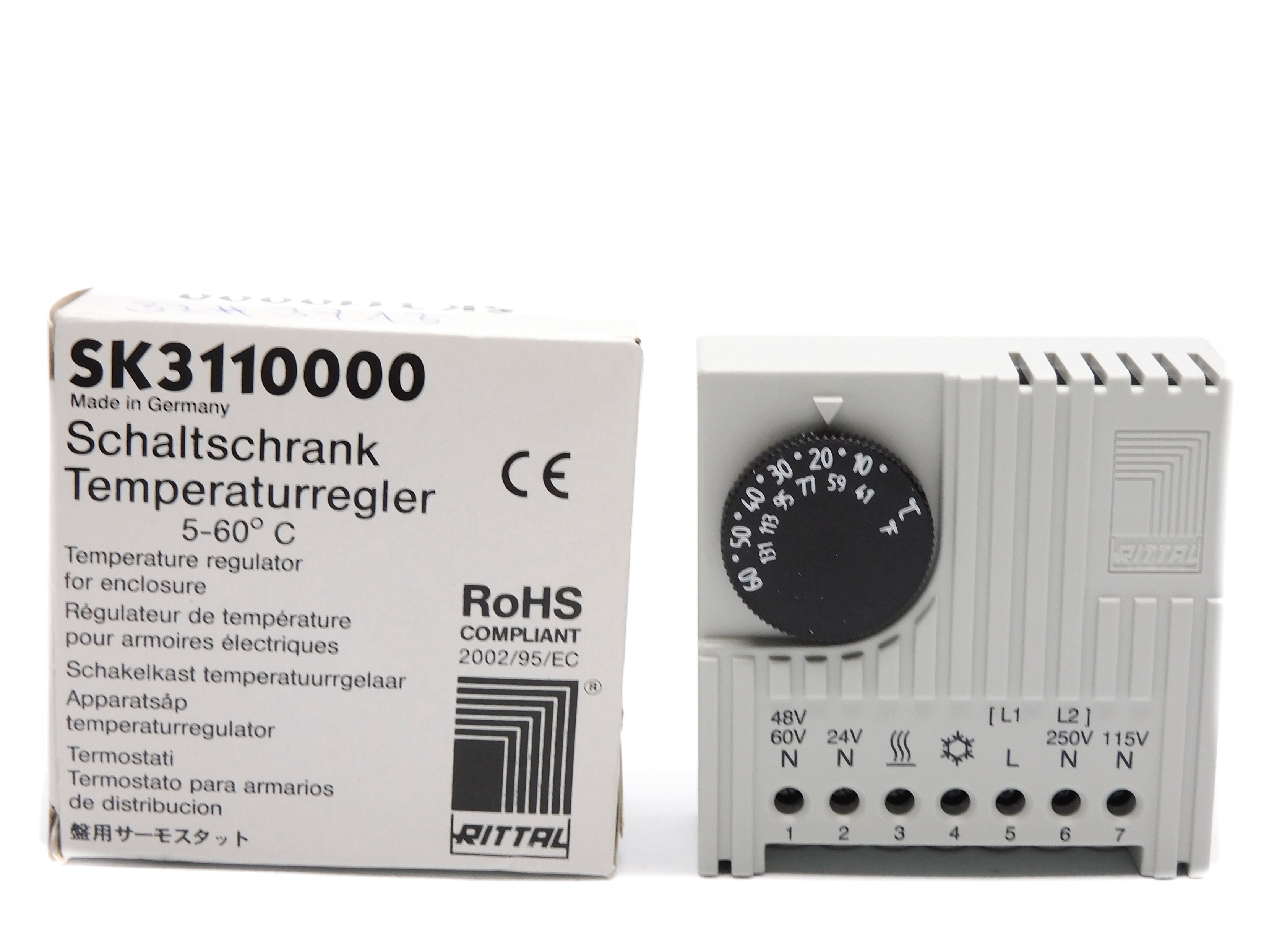 RITTAL SK3110000 250V 10A 5-60'C NSMP