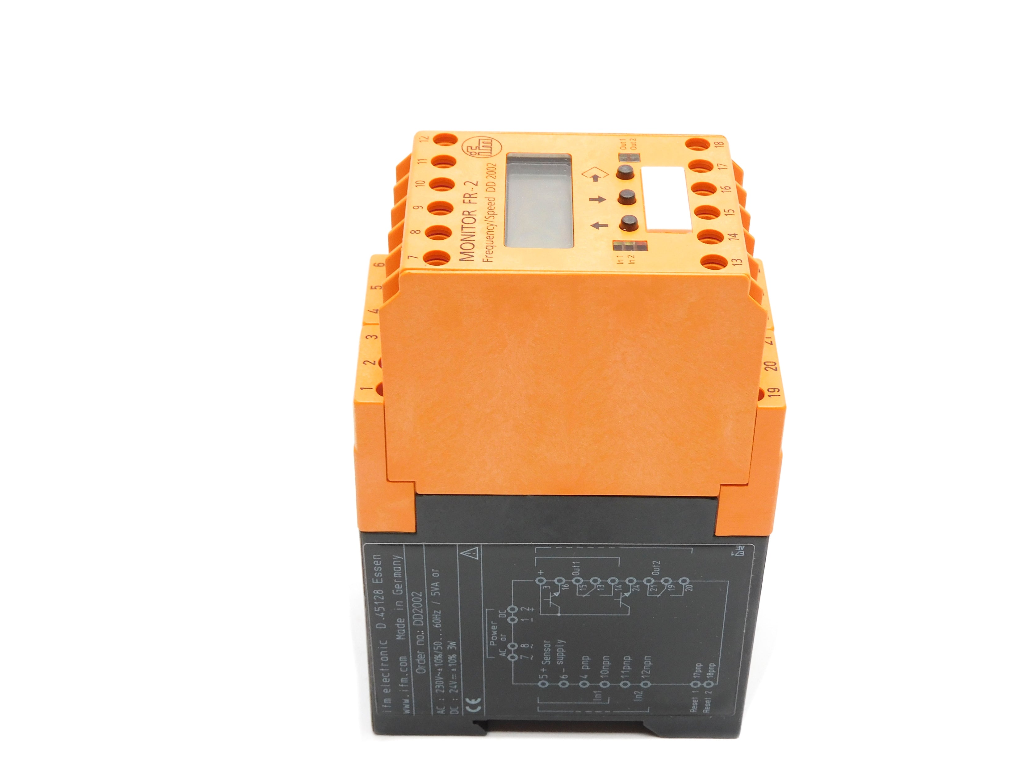 IFM EFECTOR MONITOR/FR-2/230VAC DD2002 NSMP