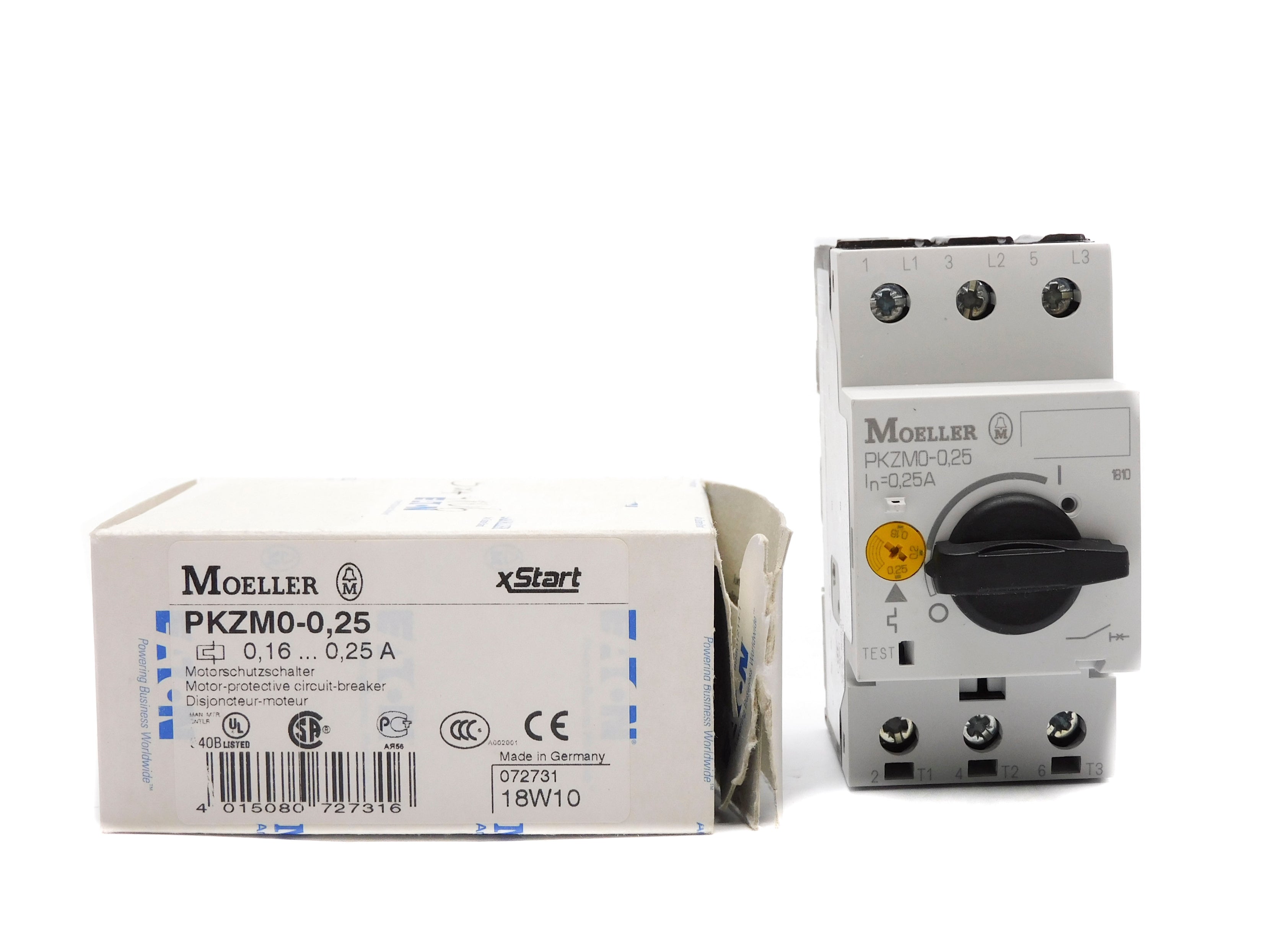 KLOCNER MOELLER PKZM0-0.25 0.16-0.25A 690V NSMP