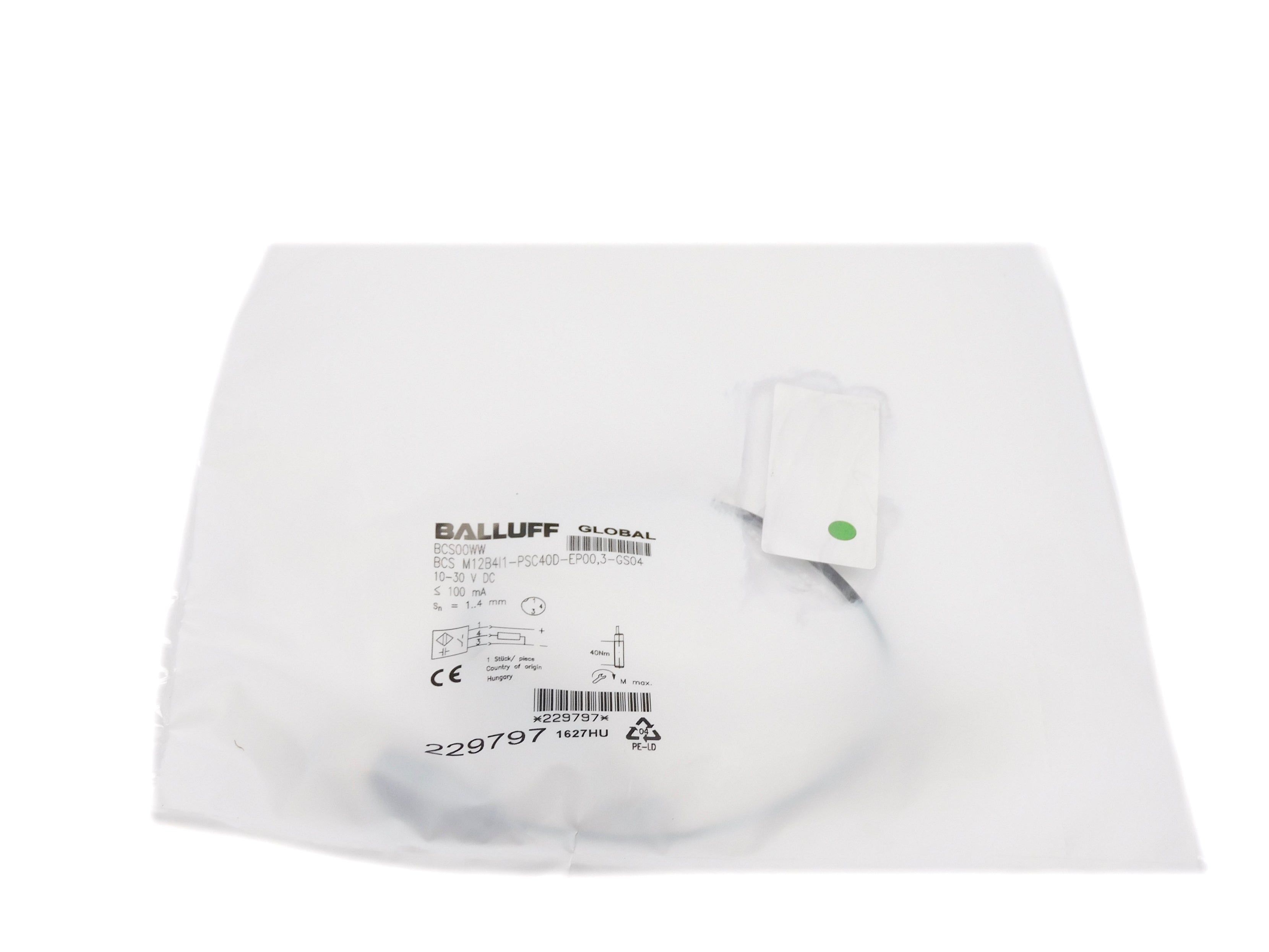 BALLUFF BCSM12B4I1-PSC40D-EP00.3-GS04 BCS00WW NSMP