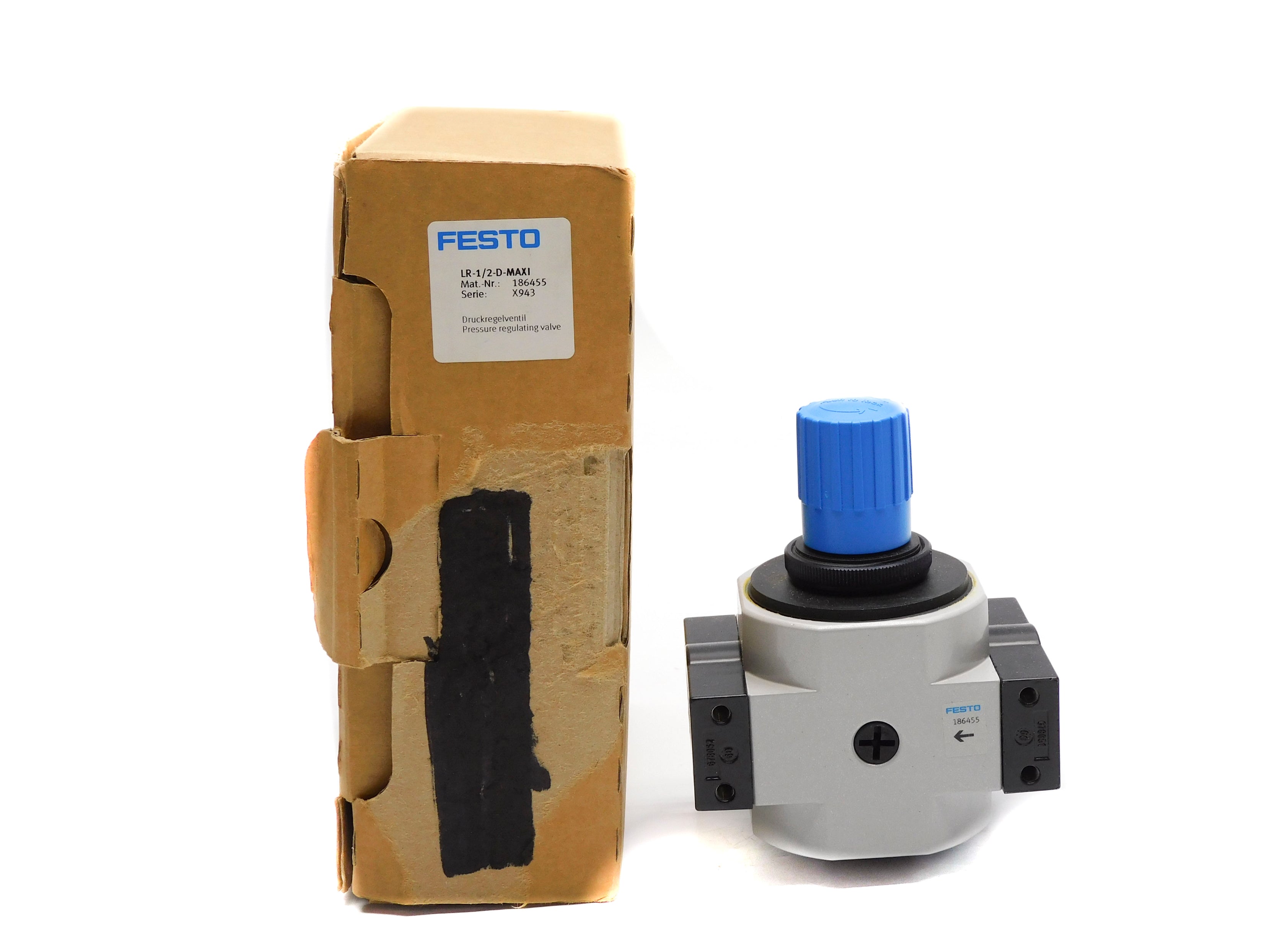 FESTO LR-1/2-D-MAXI 186455 SER. X943 175/230PSI NSMP