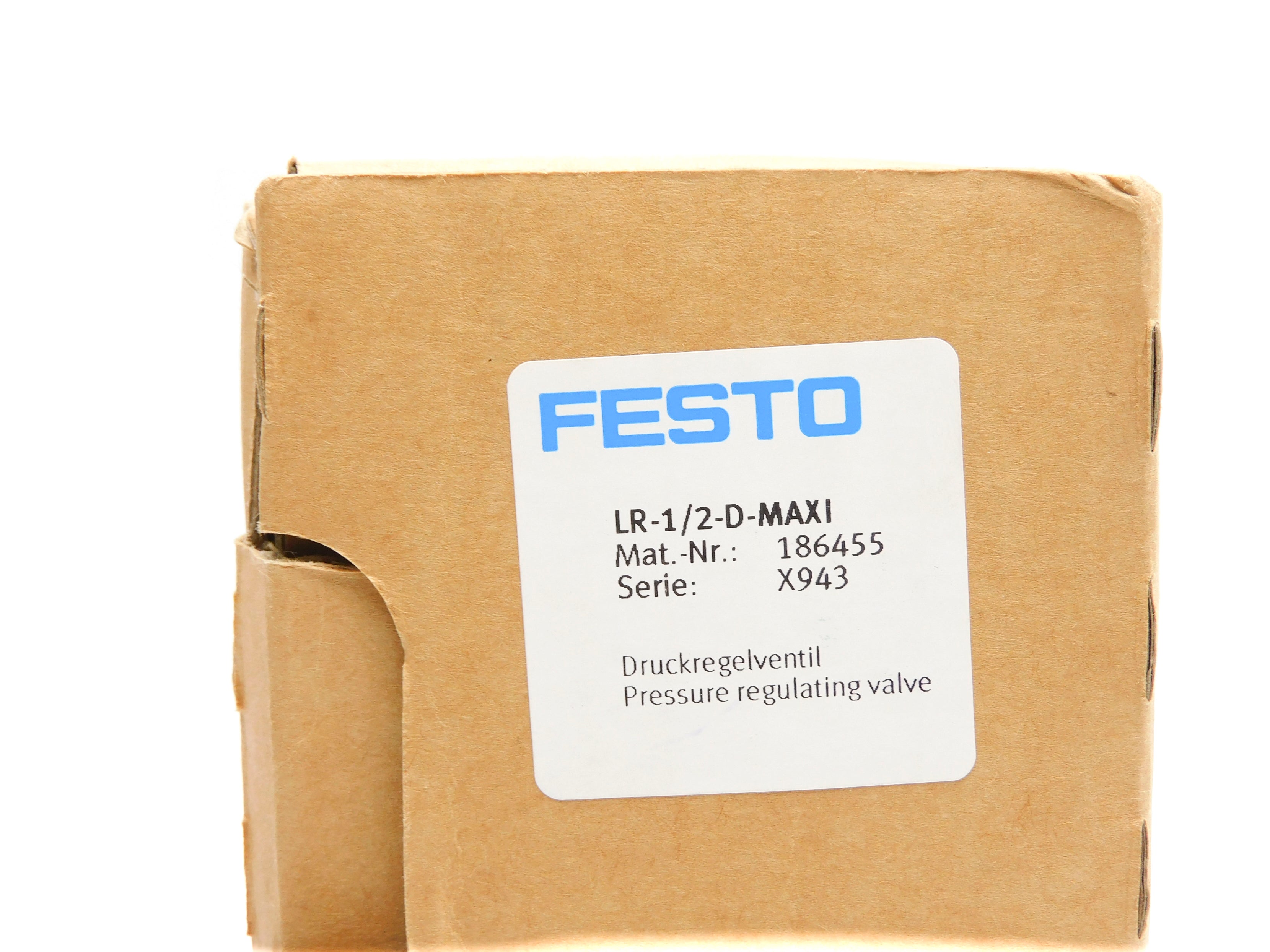 FESTO LR-1/2-D-MAXI 186455 SER. X943 175/230PSI NSMP