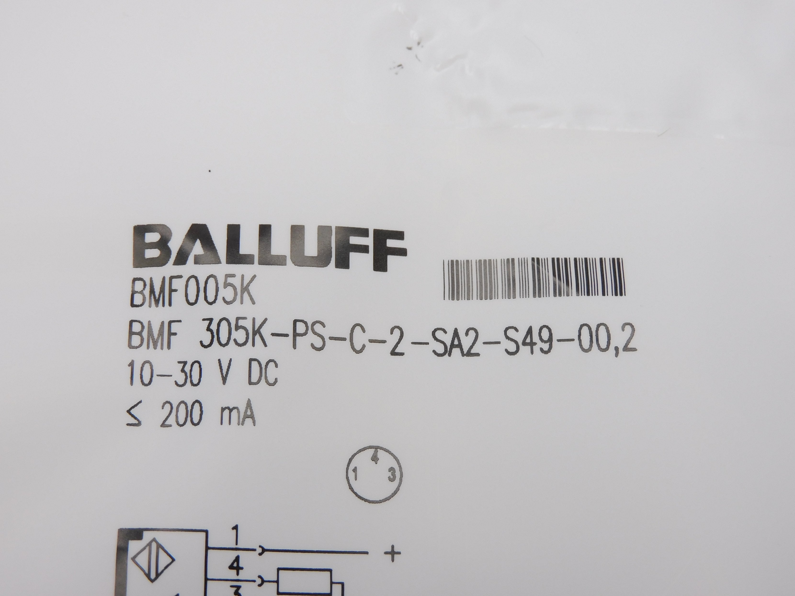 BALLUFF BMF305K-PS-C-2-SA2-S49-00.2 BMF005K NSMP