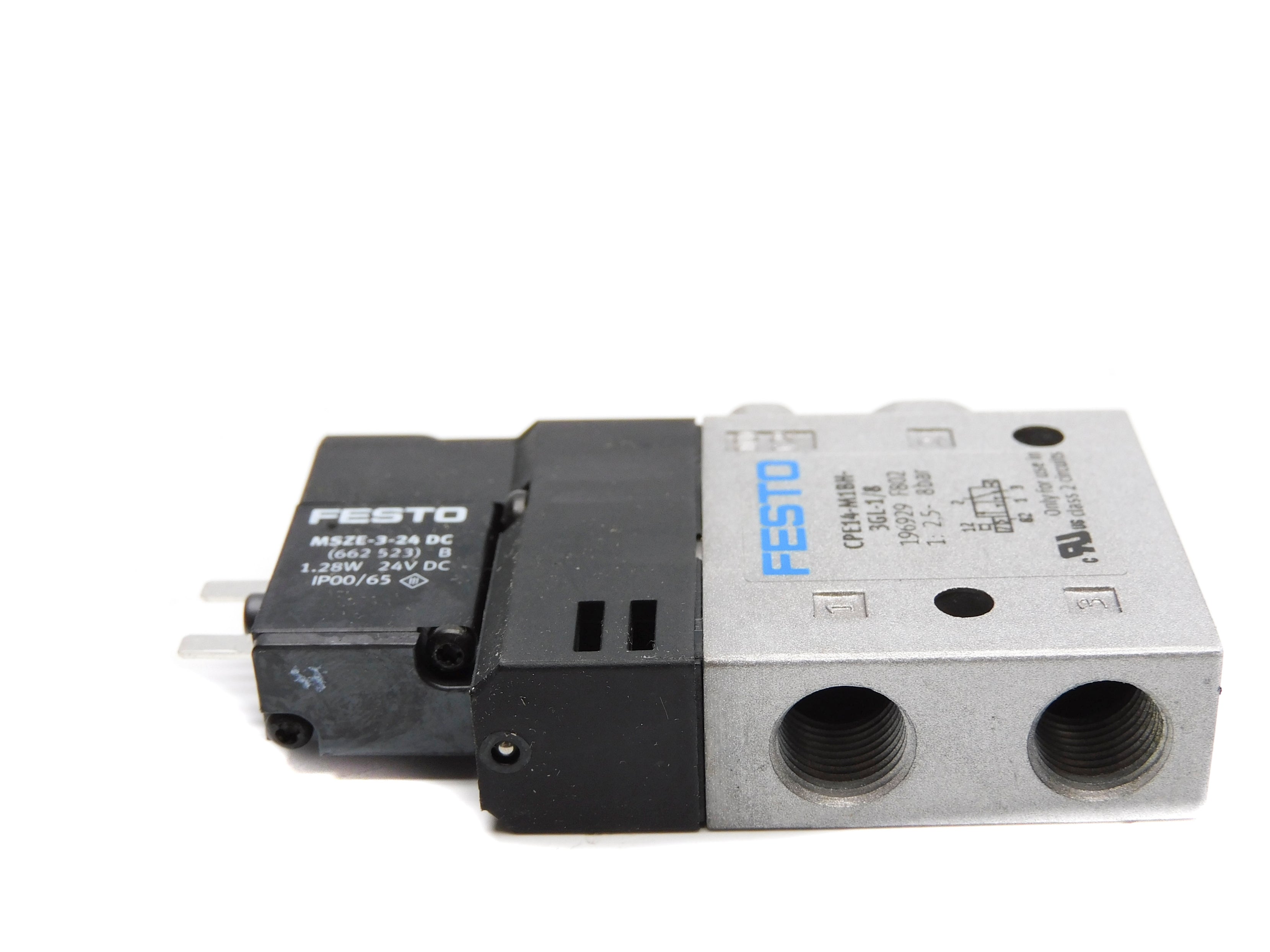 FESTO CPE14-M1BH-3GL-1/8 196929 SER. F802 24VDC NSMP