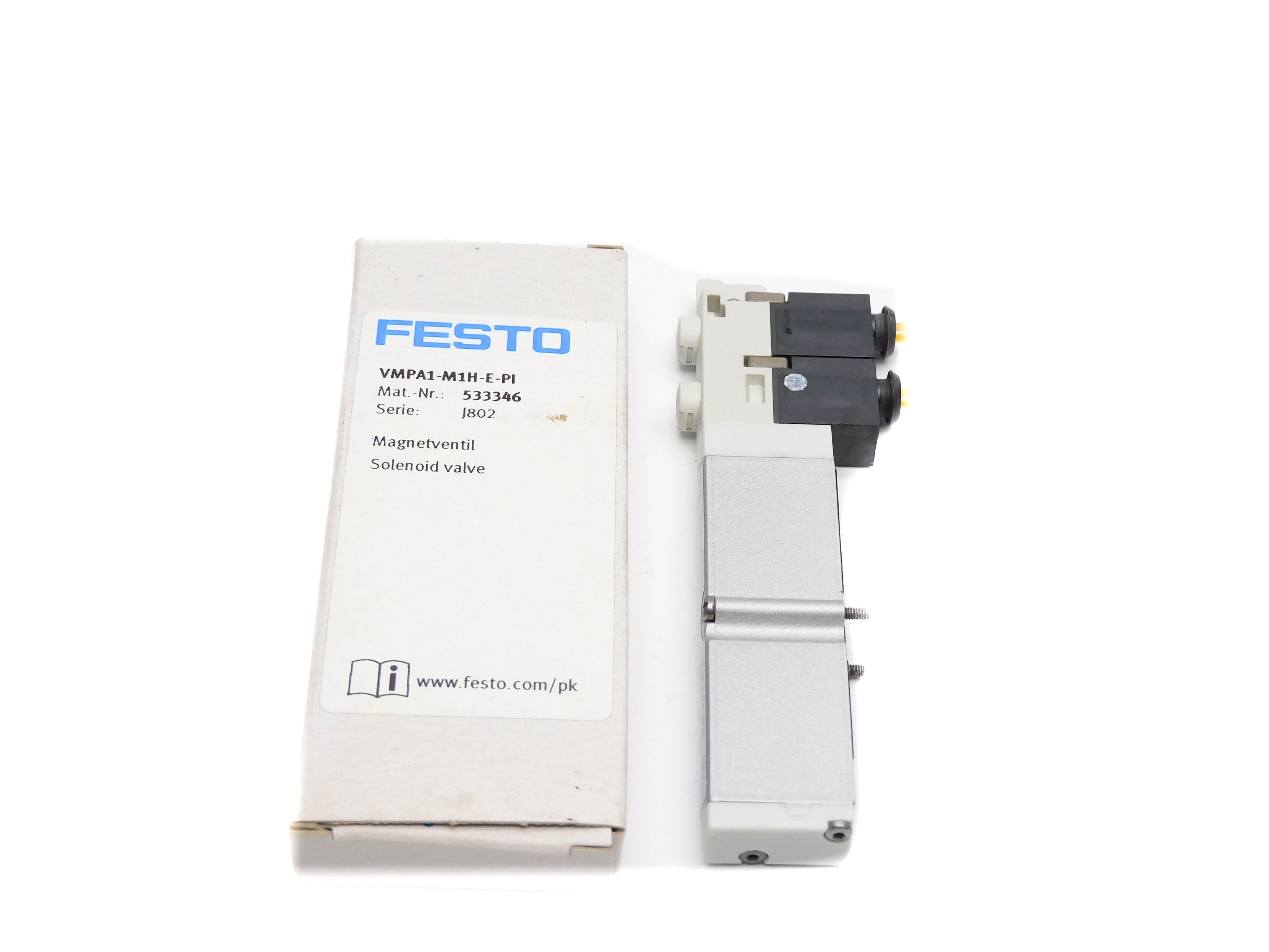 FESTO VMPA1-M1H-E-PI 533346 SER. J802 15VDC NSMP