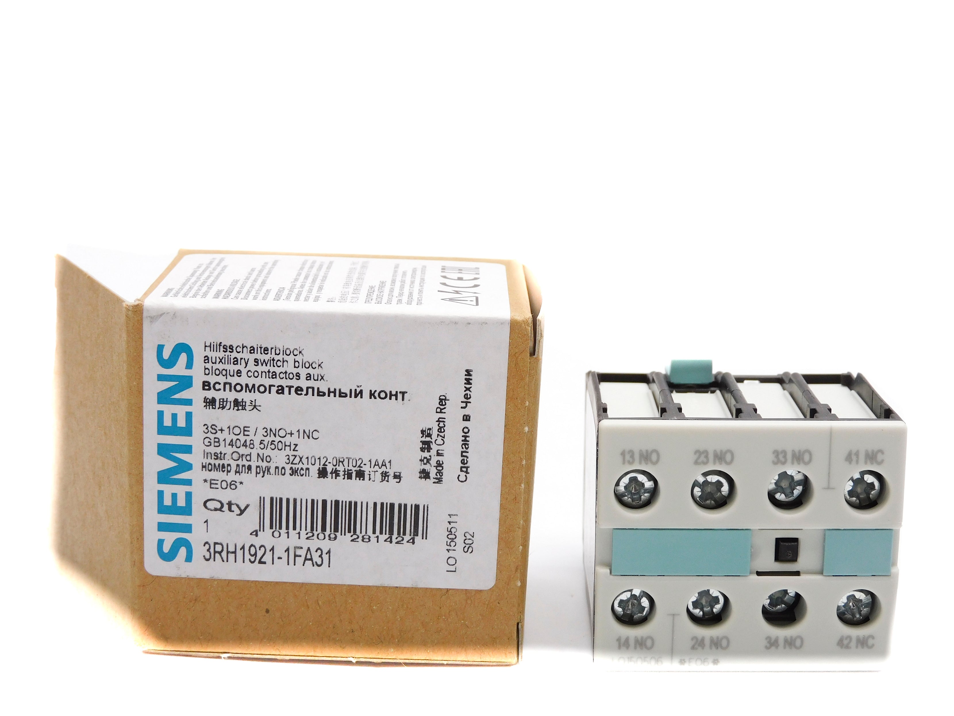 SIEMENS 3RH1921-1FA31 NSMP