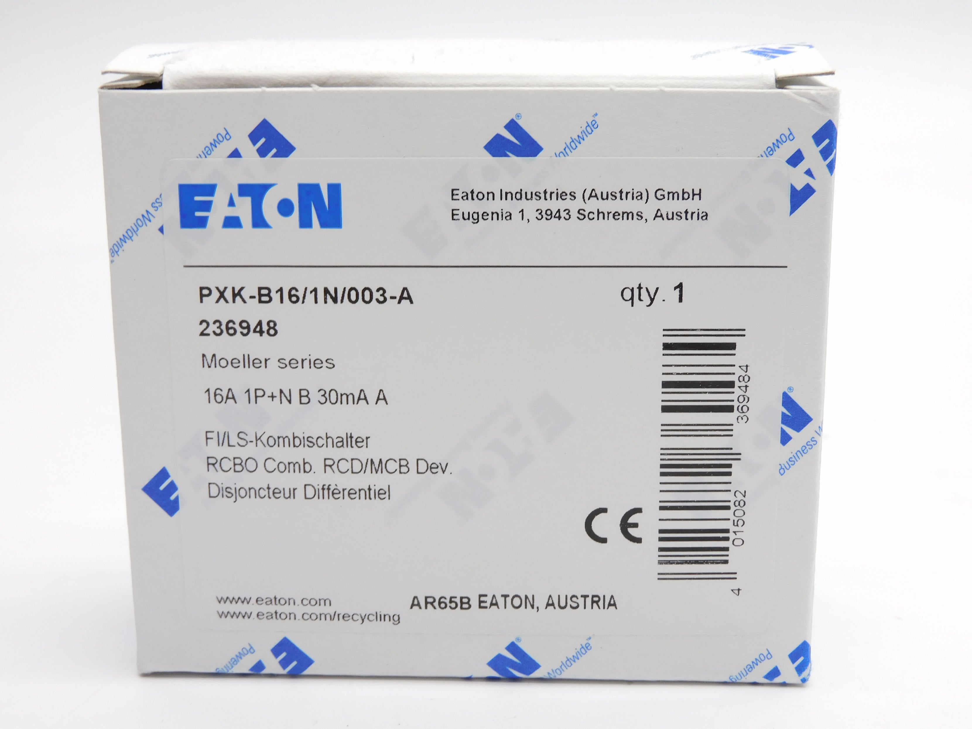 EATON PXK-B16/1N/003-A 236948 16A NSMP