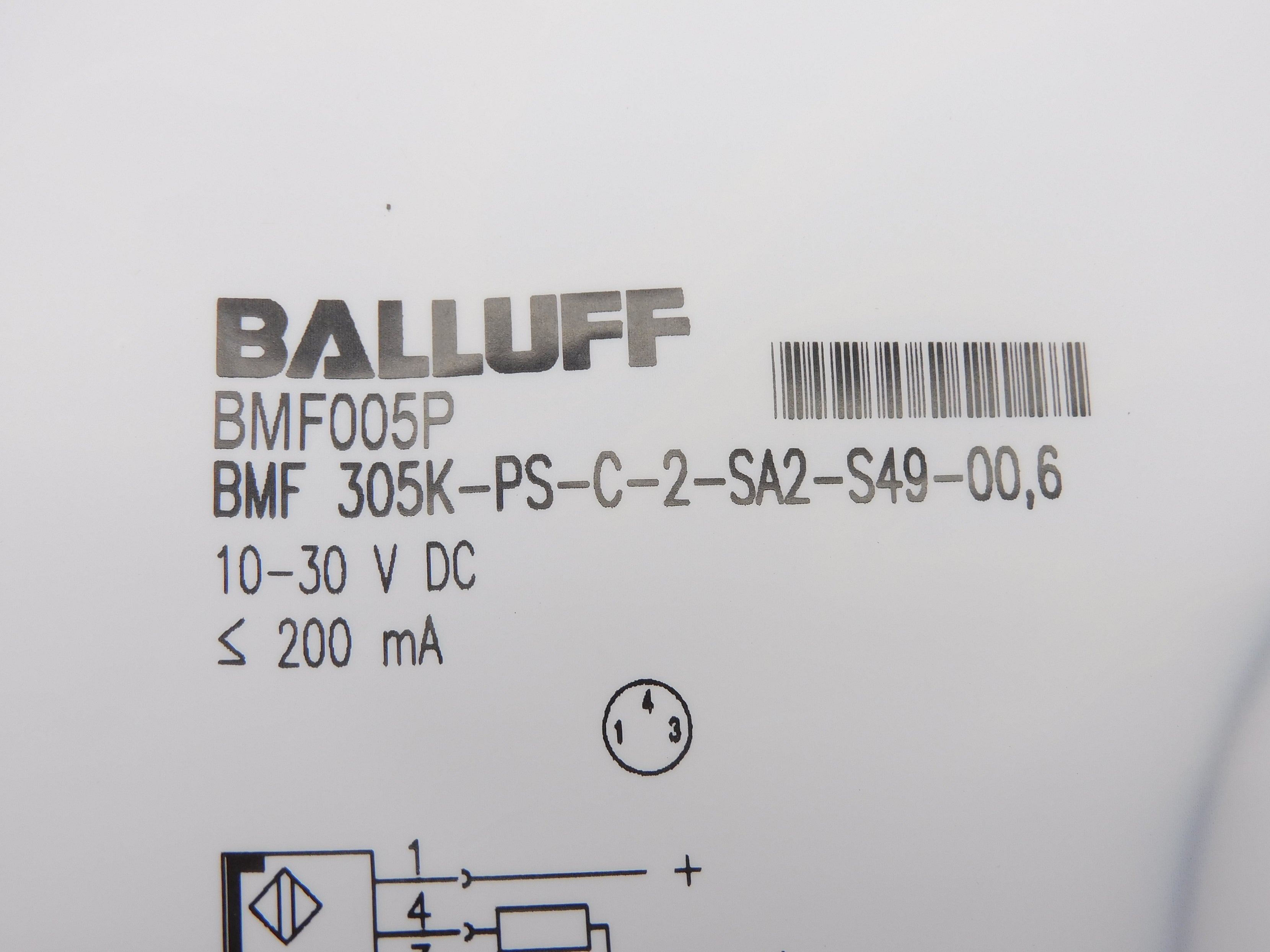 BALLUFF BMF305K-PS-C-2-SA2-S49-00.6 BMF005P NSMP