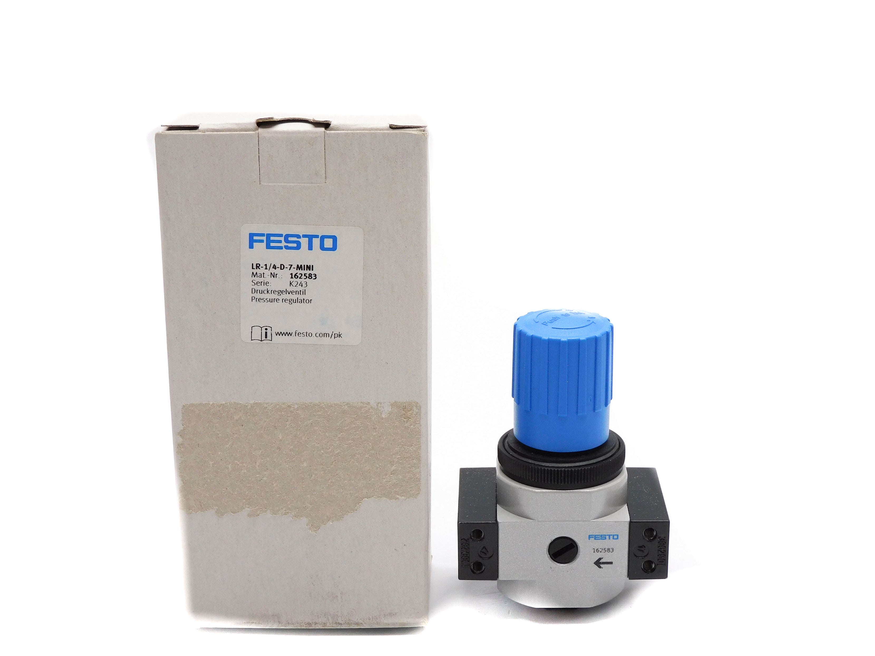 FESTO LR-1/4-D-7-MINI 162583 SER. K243 105/240PSI NSMP