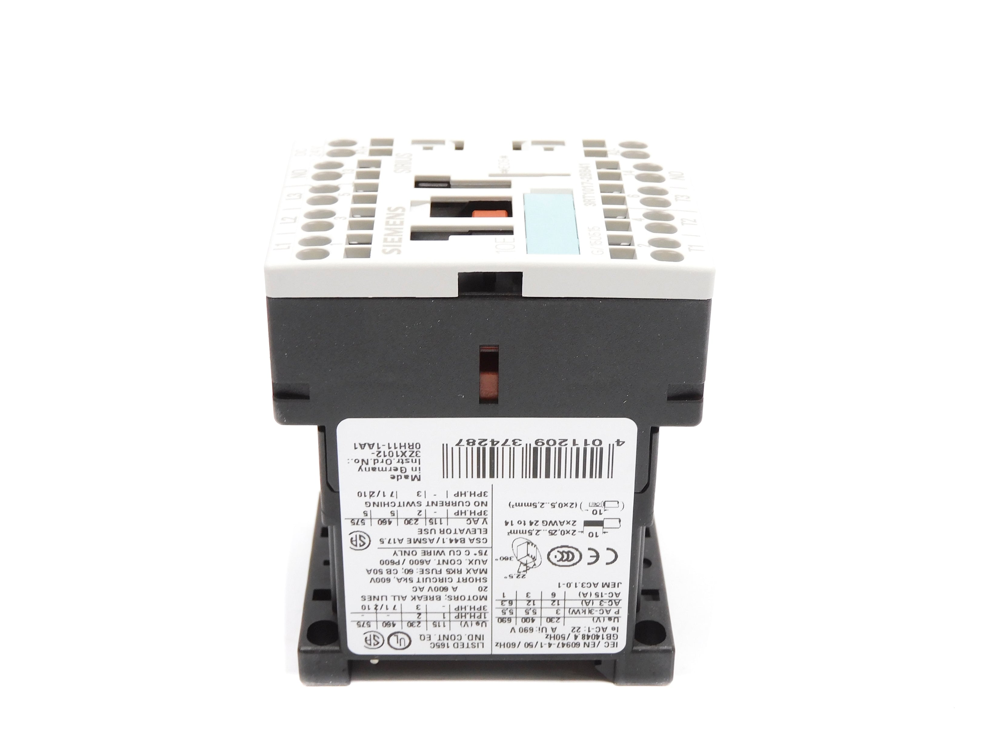 SIEMENS 3RT1017-2BB41 24V NSMP