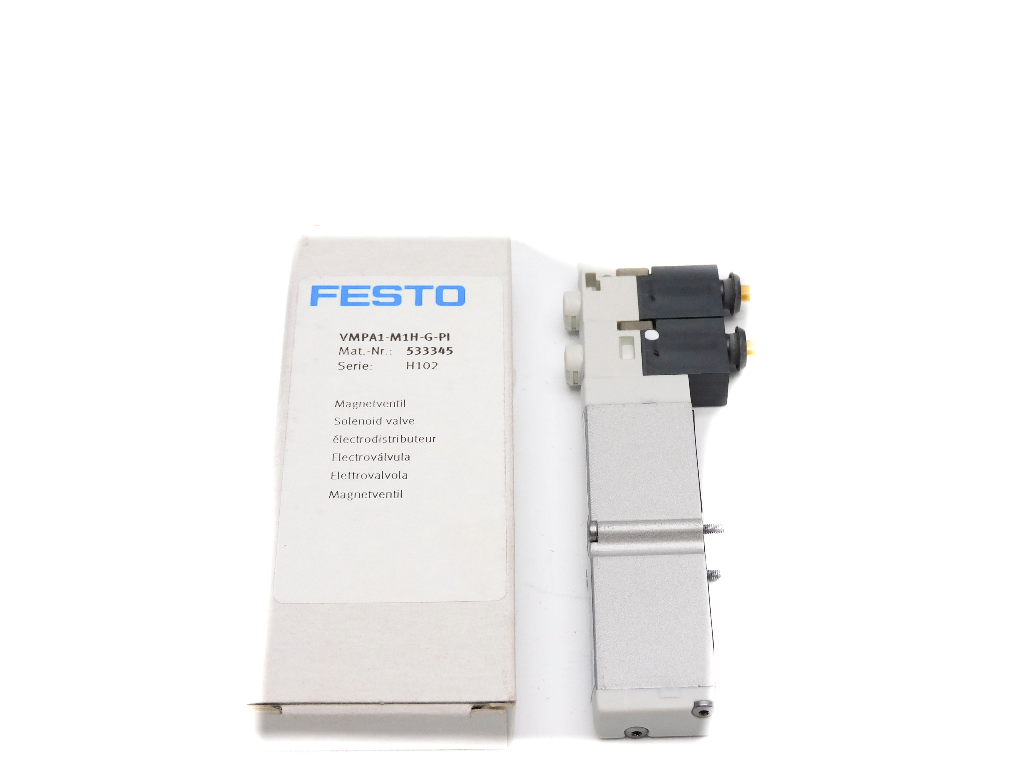 FESTO VMPA1-M1H-G-PI 533345 SER. H102 15VDC NSMP