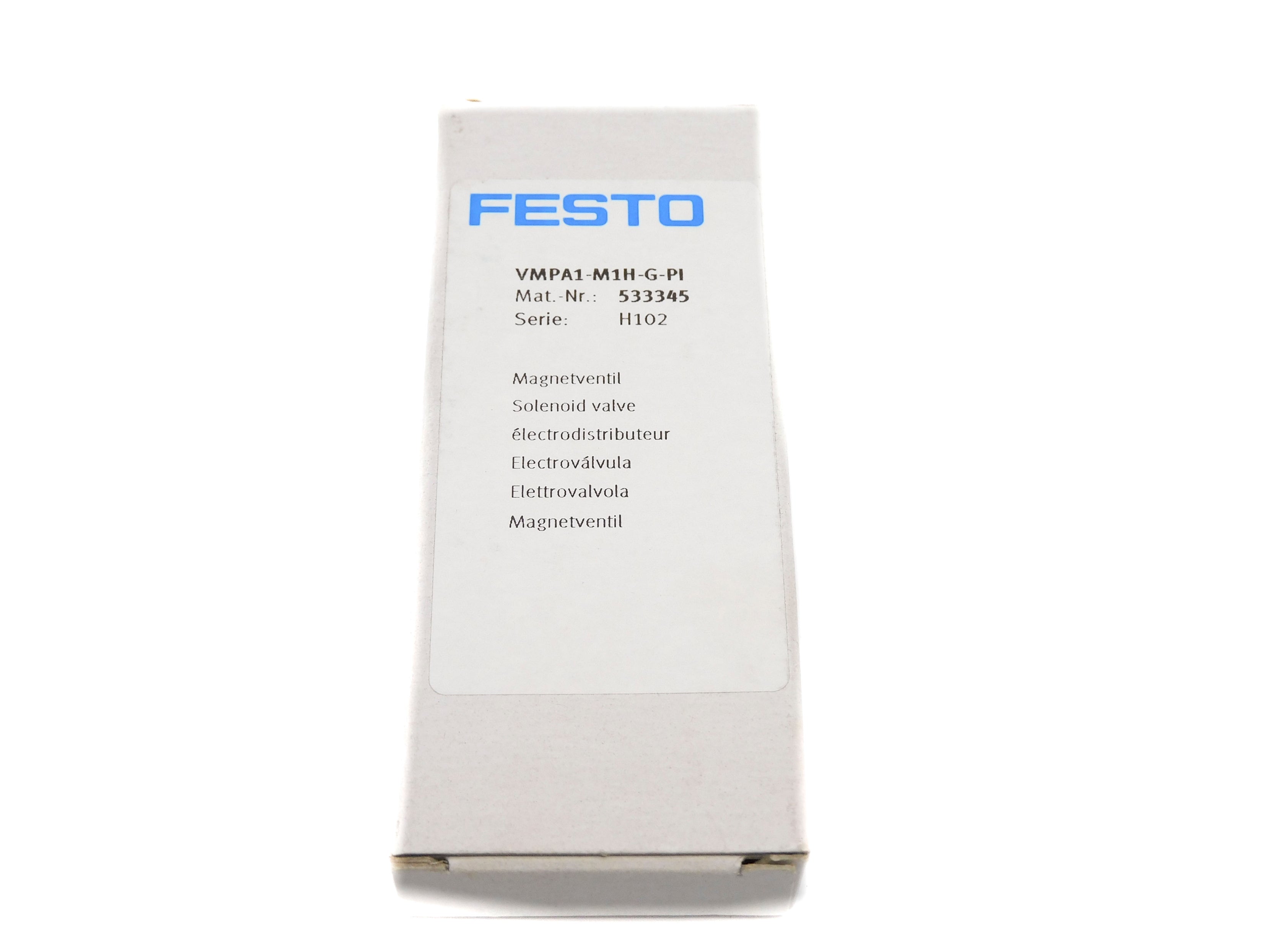 FESTO VMPA1-M1H-G-PI 533345 SER. H102 15VDC NSMP