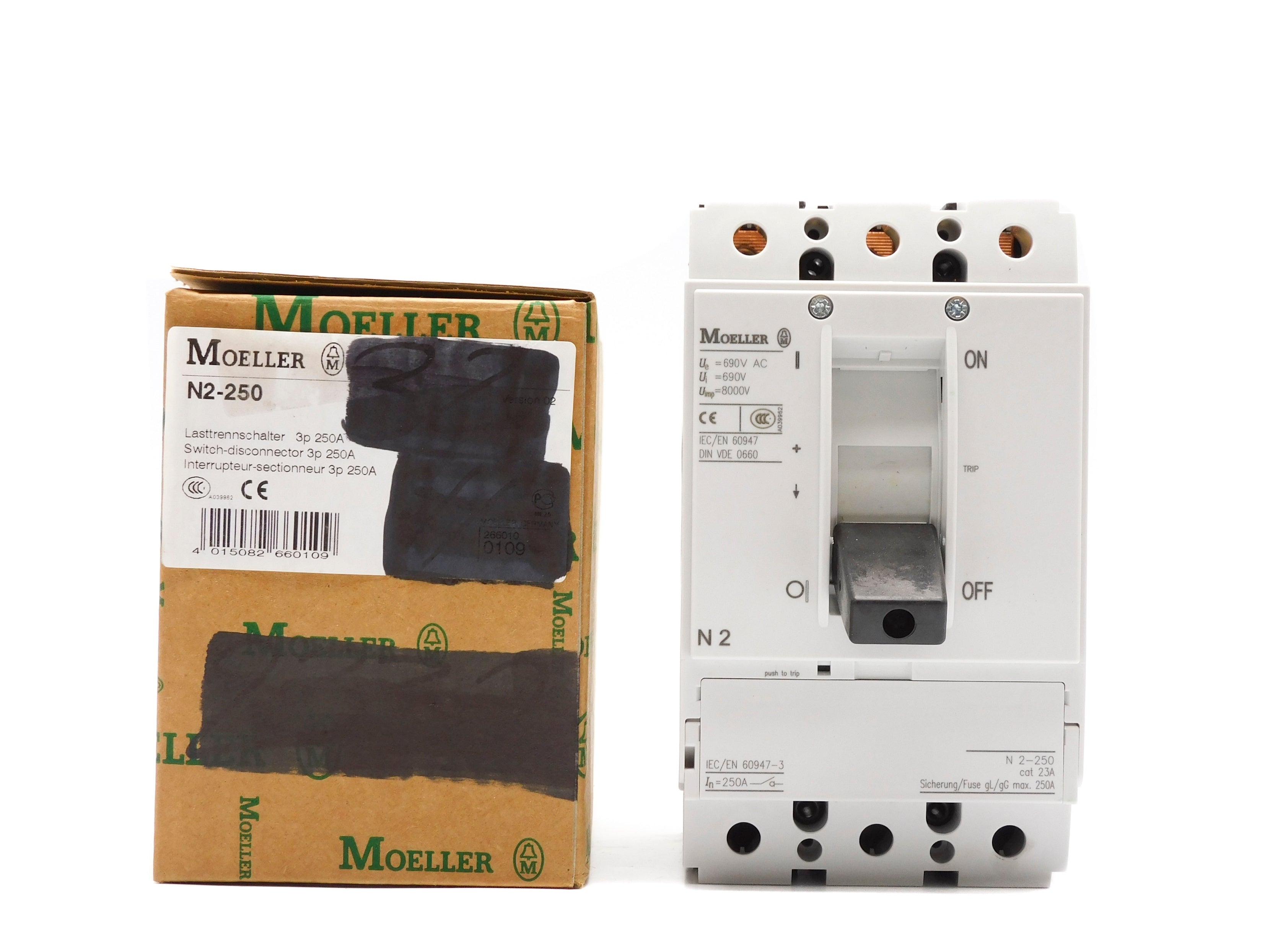 KLOCKNER MOELLER N2-250 250A 690V NSMP