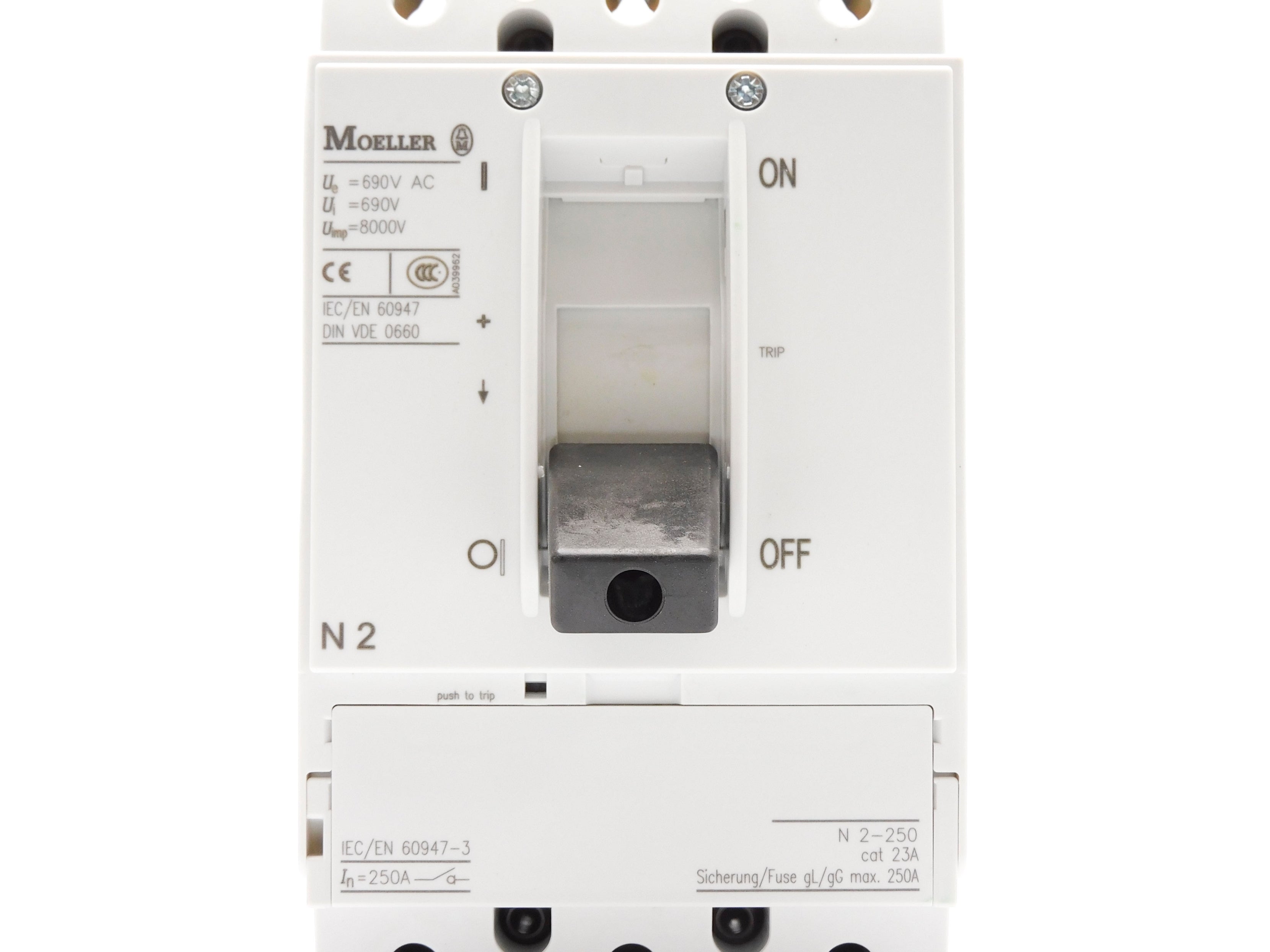 KLOCKNER MOELLER N2-250 250A 690V NSMP