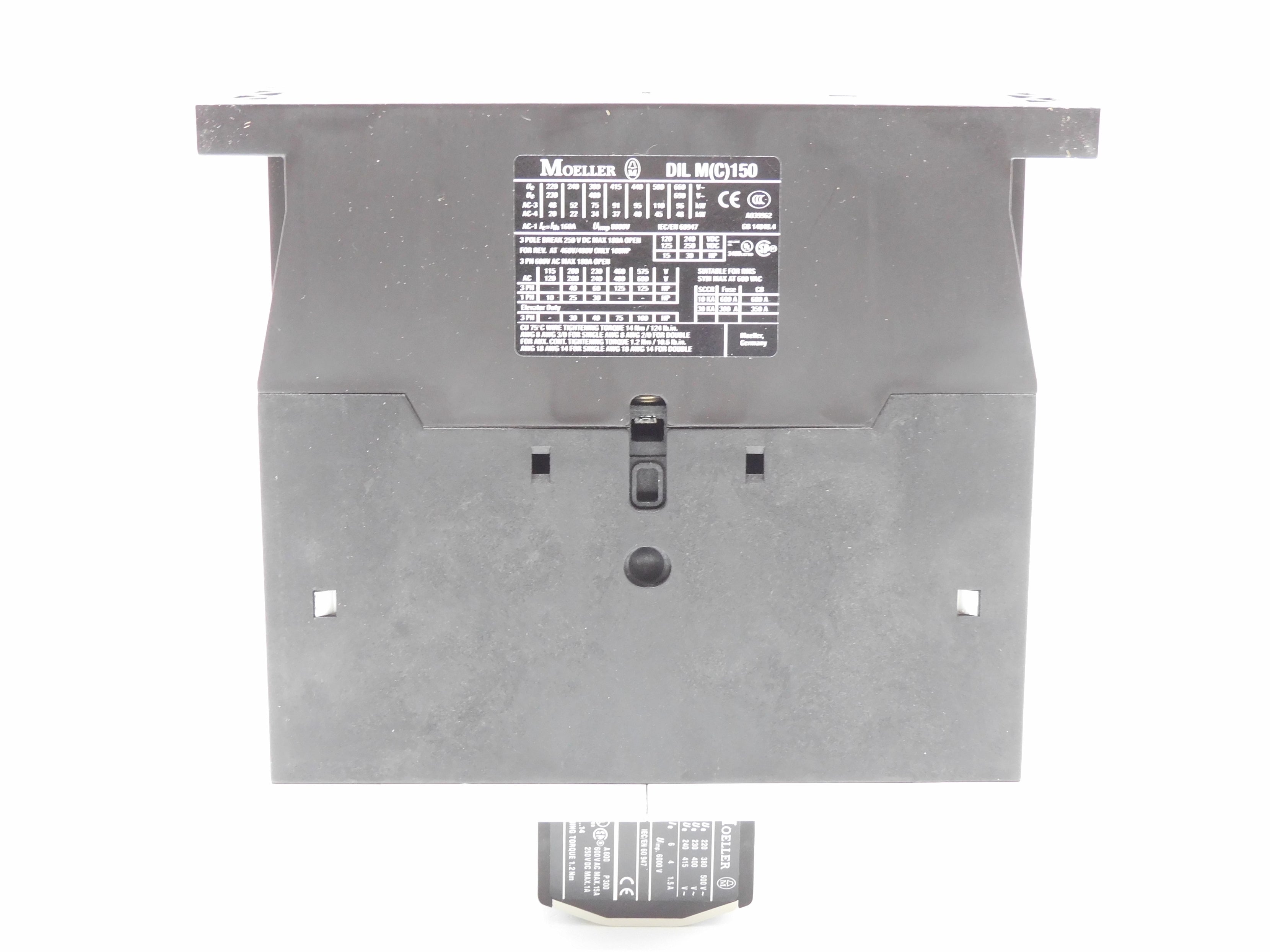 KLOCKNER MOELLER DILM150-22 (RAC240) 190-240V NSMP